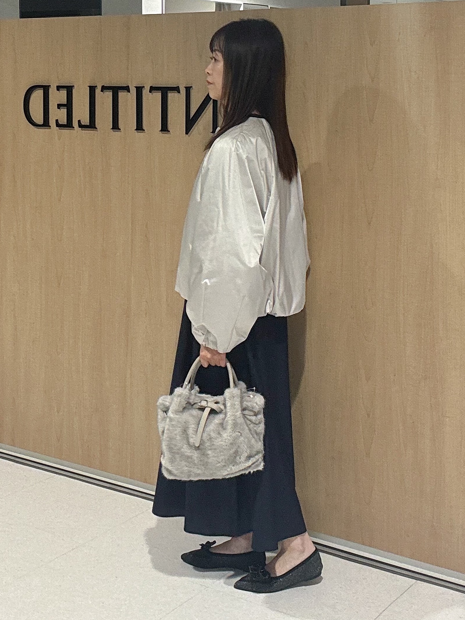 makiさんの「UNTITLED｜【軽アウター/中綿/秋冬コート】ショートブルゾン」を使ったコーディネート