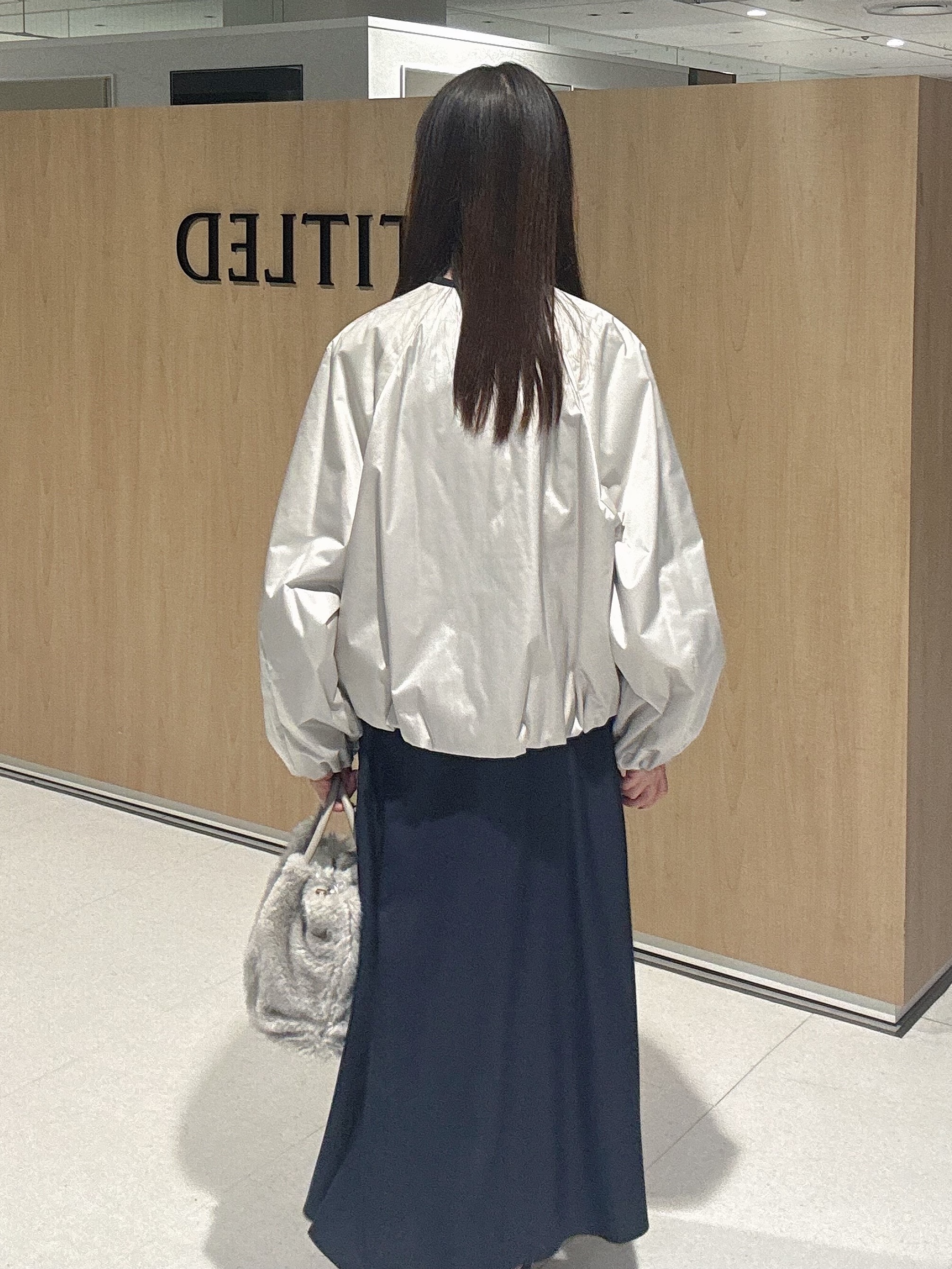 makiさんの「UNTITLED｜【軽アウター/中綿/秋冬コート】ショートブルゾン」を使ったコーディネート