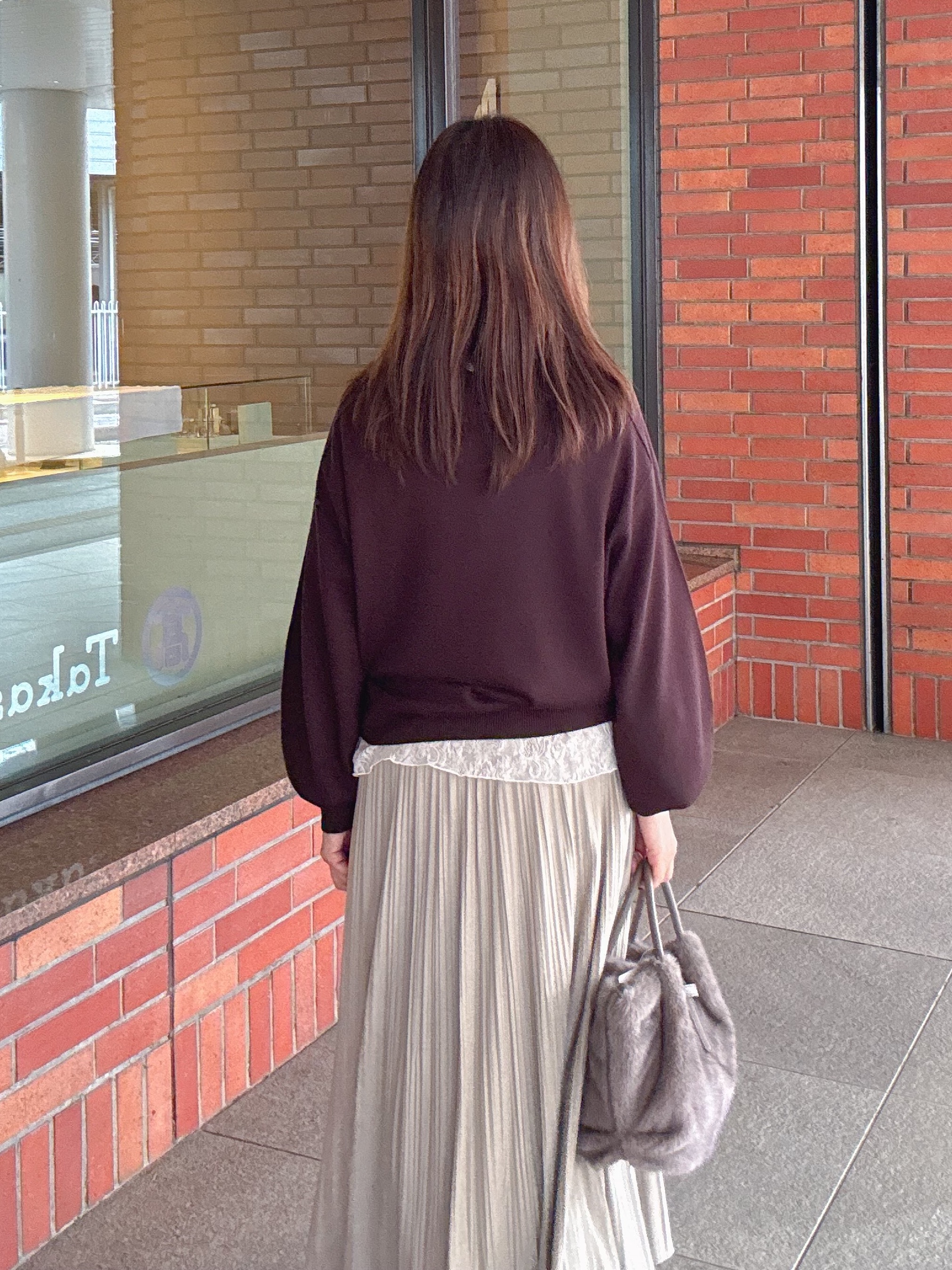 makiさんの「UNTITLED｜【軽アウター/ウール100】ウールショートコート」を使ったコーディネート