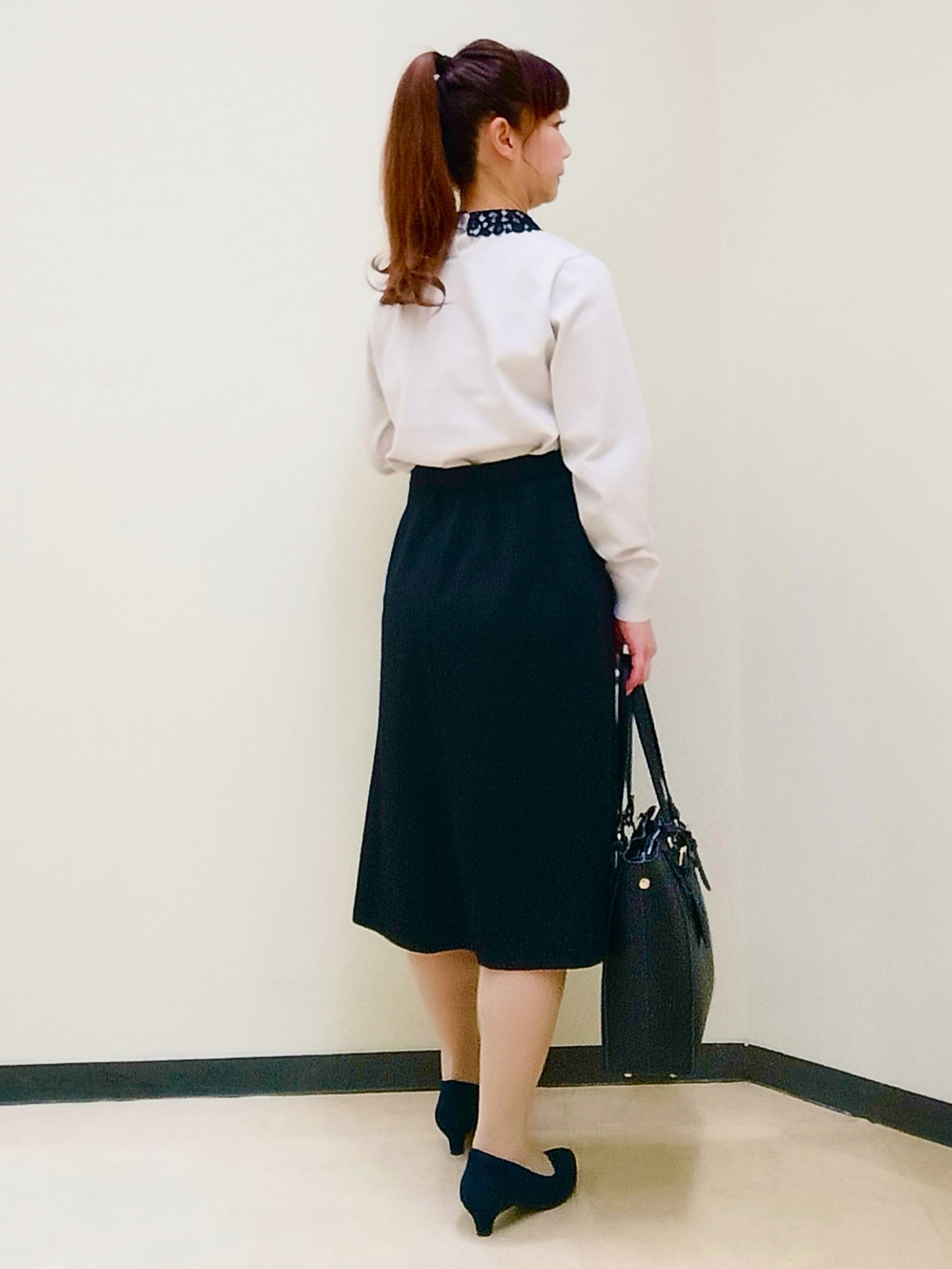花さんの「Reflect｜【SS-4Lサイズ／セットアップ可】匠ジャケット／ベーシックテーラード」を使ったコーディネート