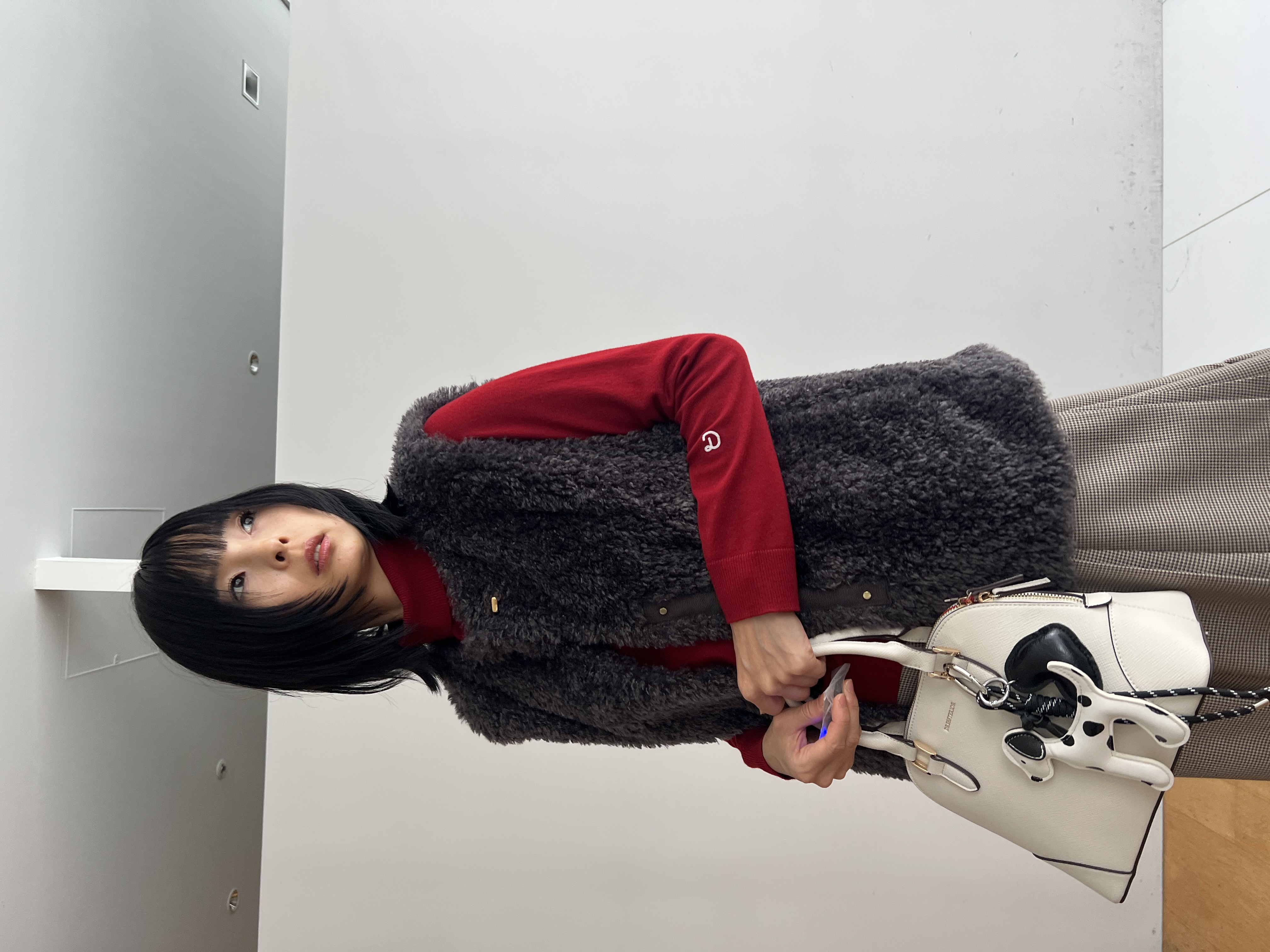 misaさんの「DRESSTERIOR｜【STORY11月号掲載】モノトーンドッグチャーム」を使ったコーディネート