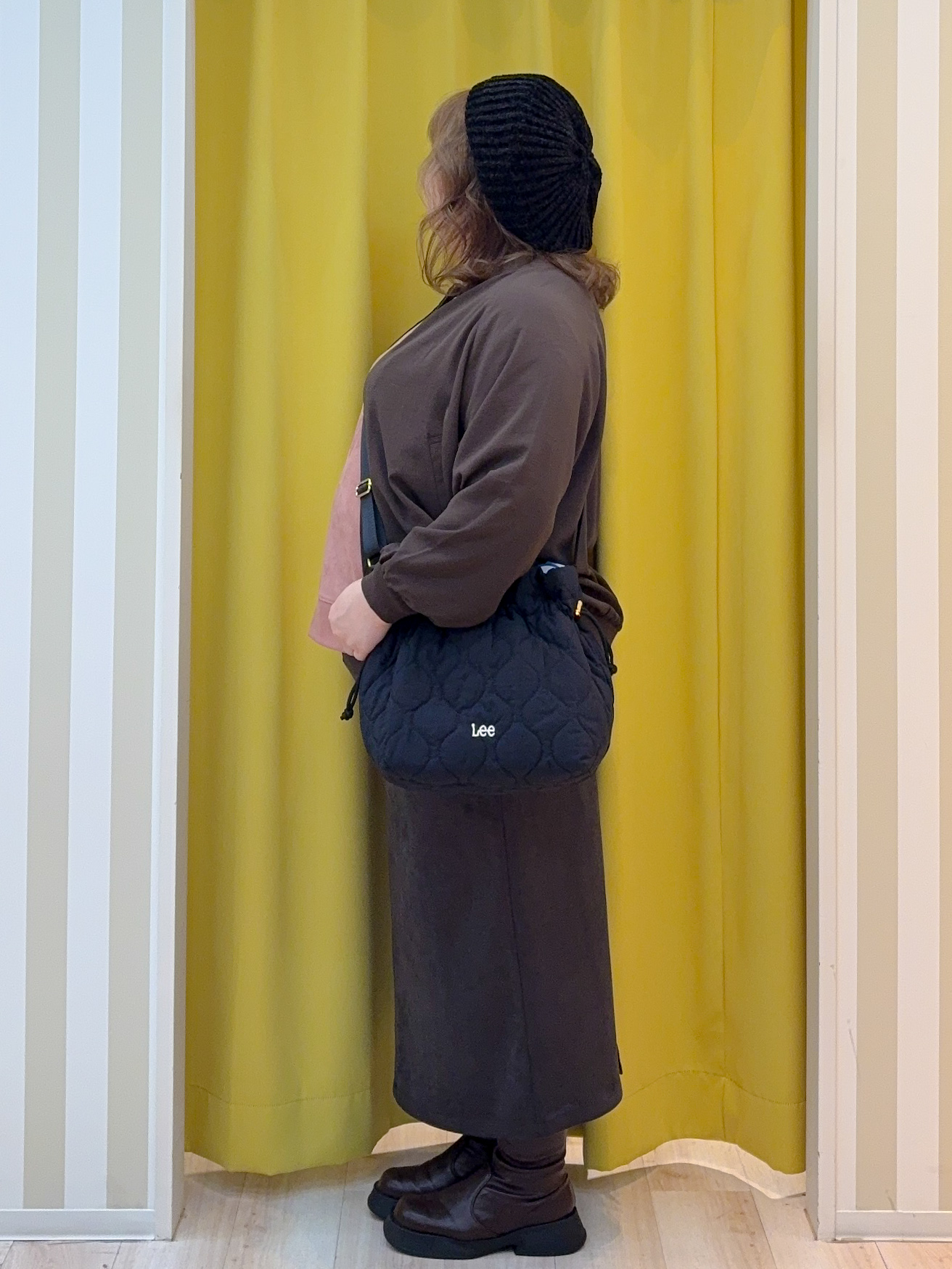kotoさんさんの「SHOO･LA･RUE｜【S-LL】洗濯後しわになりにくい さっと羽織れる麻調ブルゾン」を使ったコーディネート