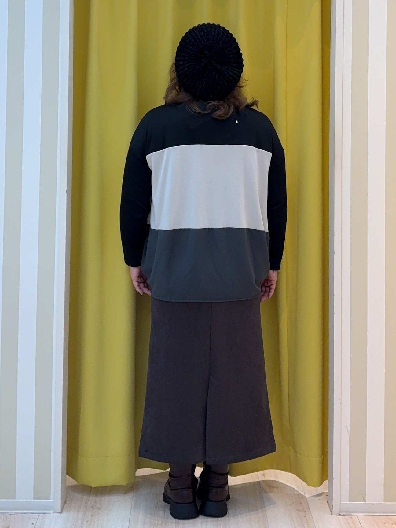 kotoさんさんの「SHOO･LA･RUE｜【撥水/S-LL/洗濯機可】ウエスト絞れる キルト中綿ジャケット」を使ったコーディネート