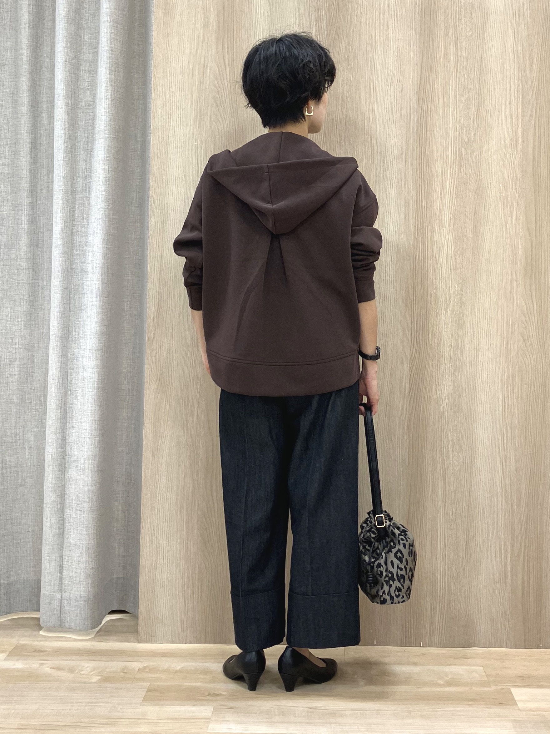 Keiさんの「grove｜【1枚着でも重ね着でも〇】大人カジュアル プリントアソートロンT」を使ったコーディネート
