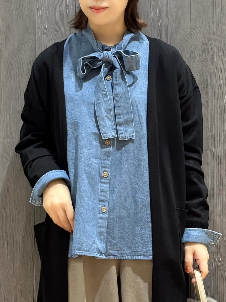 meiさんの「SHOO･LA･RUE｜ポケット付きトッパーカーディガン」を使ったコーディネート
