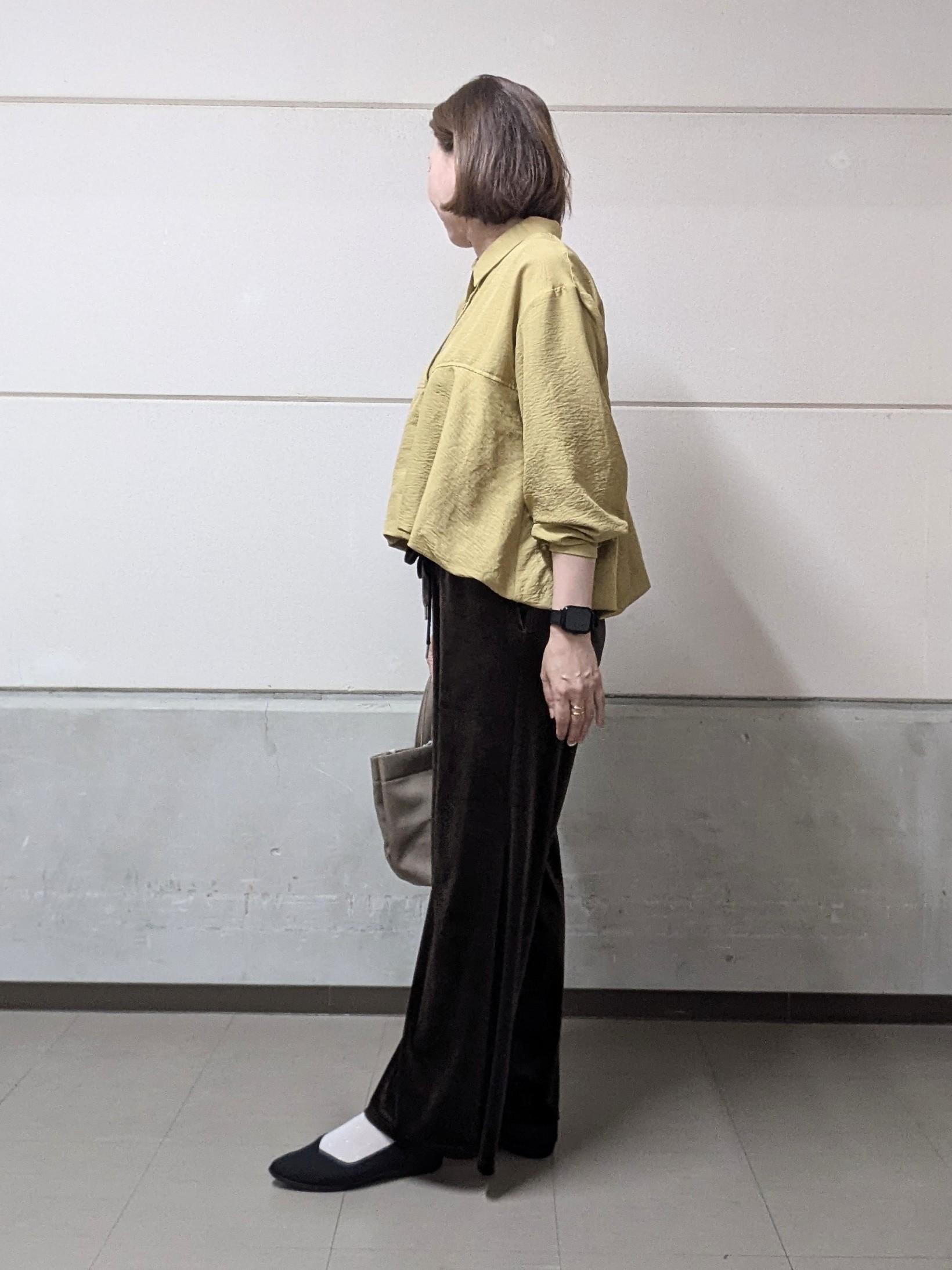 miyuさんの「SHOO･LA･RUE｜【セットアップ可/洗濯機可】軽やかに羽織れる スポンディッシュ ニットカーディガン」を使ったコーディネート