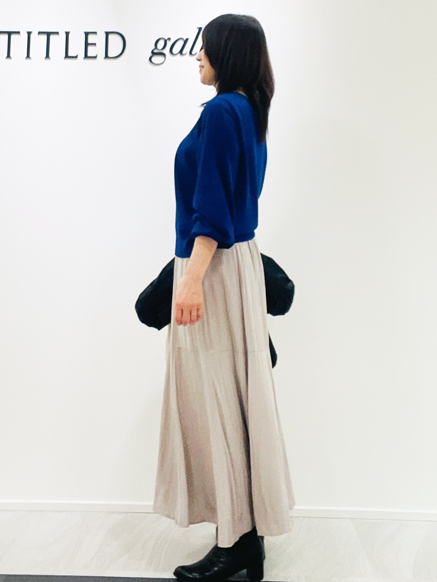 めいさんの「UNTITLED｜【店頭人気！/8色展開】ボリュームスリーブニットプルオーバー」を使ったコーディネート