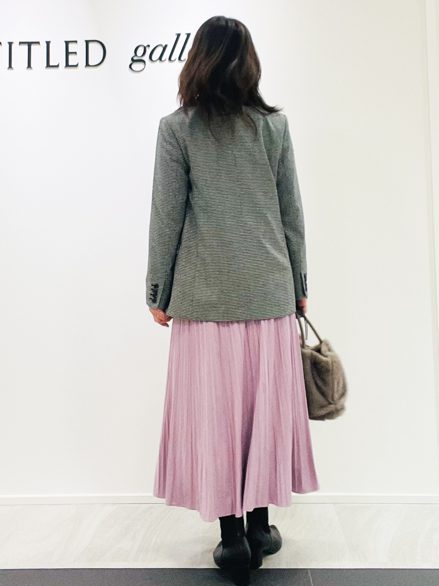 めいさんの「UNTITLED｜【セットアップ可/ライトアウター/仕事着スーツ】ウールダブルジャケット」を使ったコーディネート