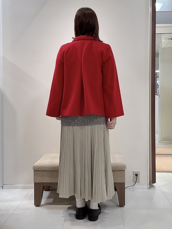YUIさんの「UNTITLED｜【軽アウター/ウール100】ウールショートコート」を使ったコーディネート