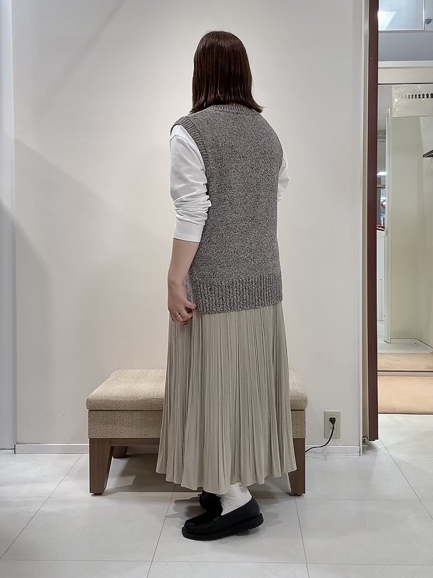YUIさんの「UNTITLED｜【軽アウター/ウール100】ウールショートコート」を使ったコーディネート