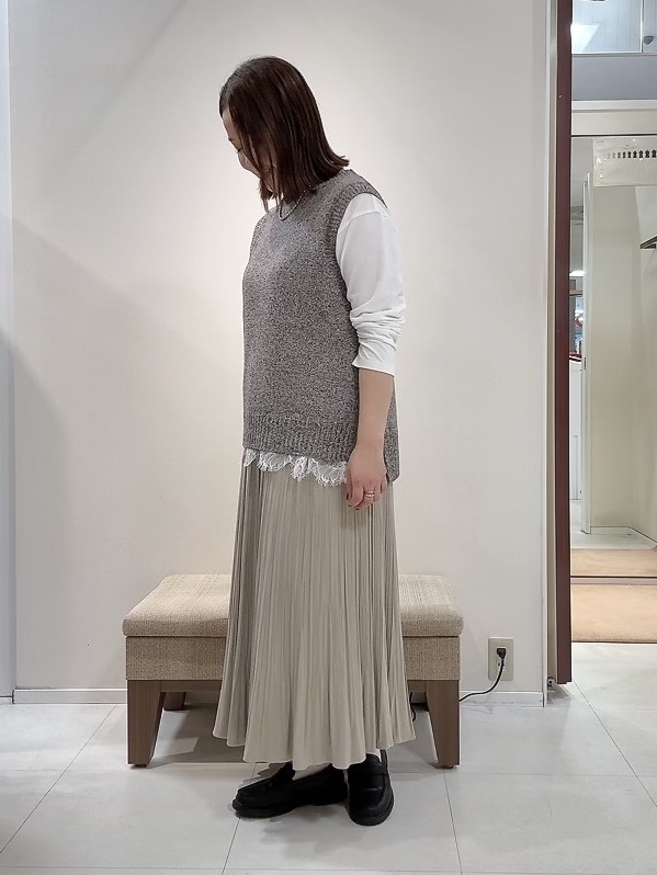 YUIさんの「UNTITLED｜【軽アウター/ウール100】ウールショートコート」を使ったコーディネート