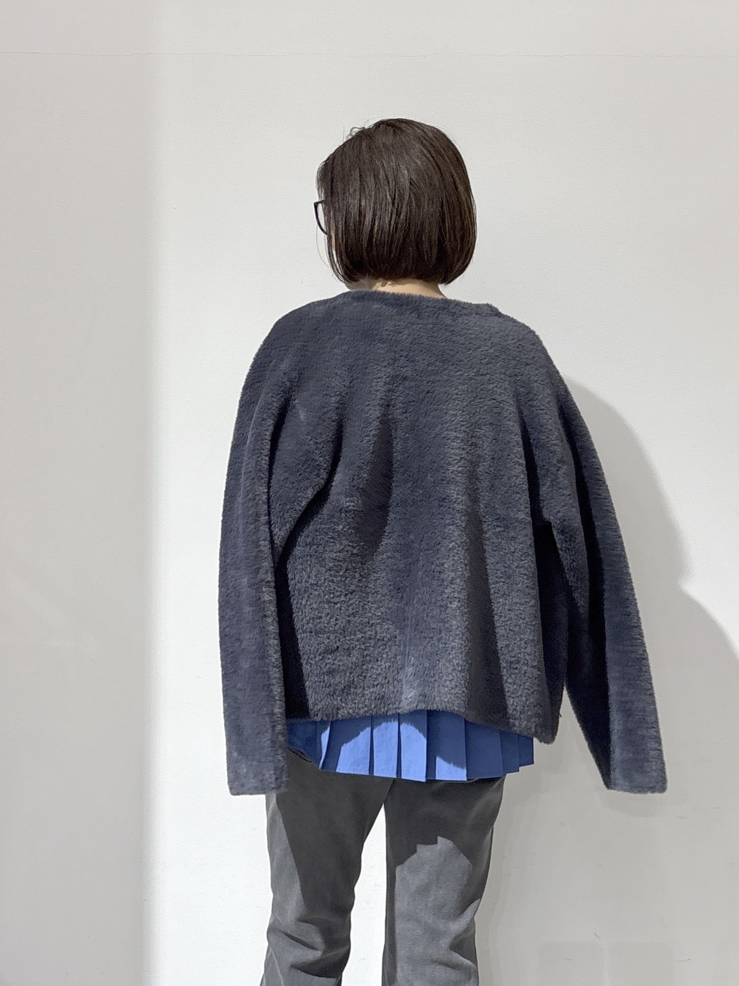 NAKAさんの「OPAQUE.CLIP｜ダブルフェイスニットカーディガン」を使ったコーディネート