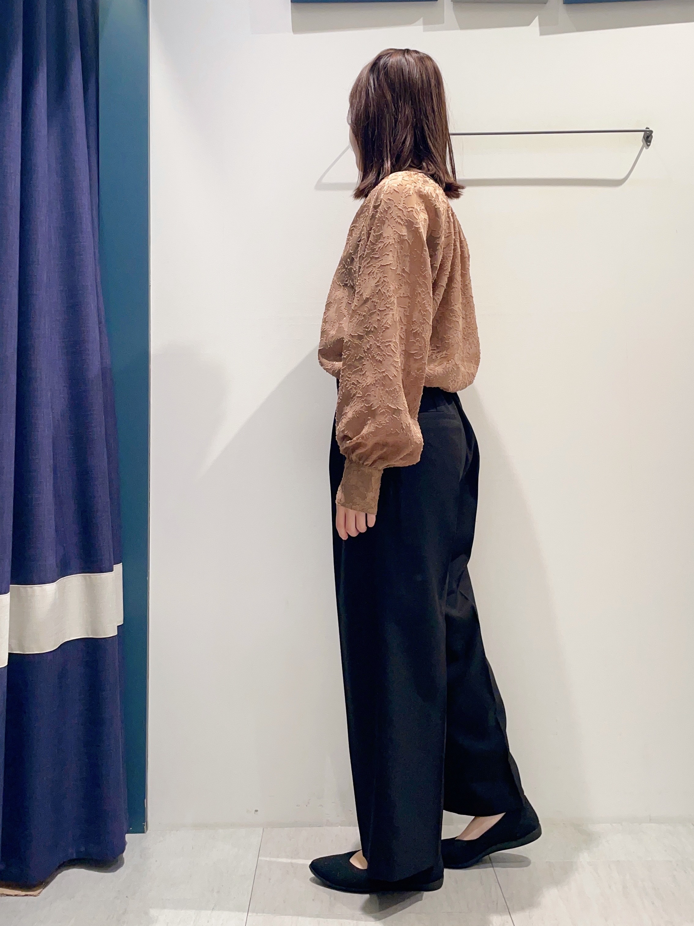 haruさんの「grove｜上品に華やぐ シアージャカードブラウス」を使ったコーディネート