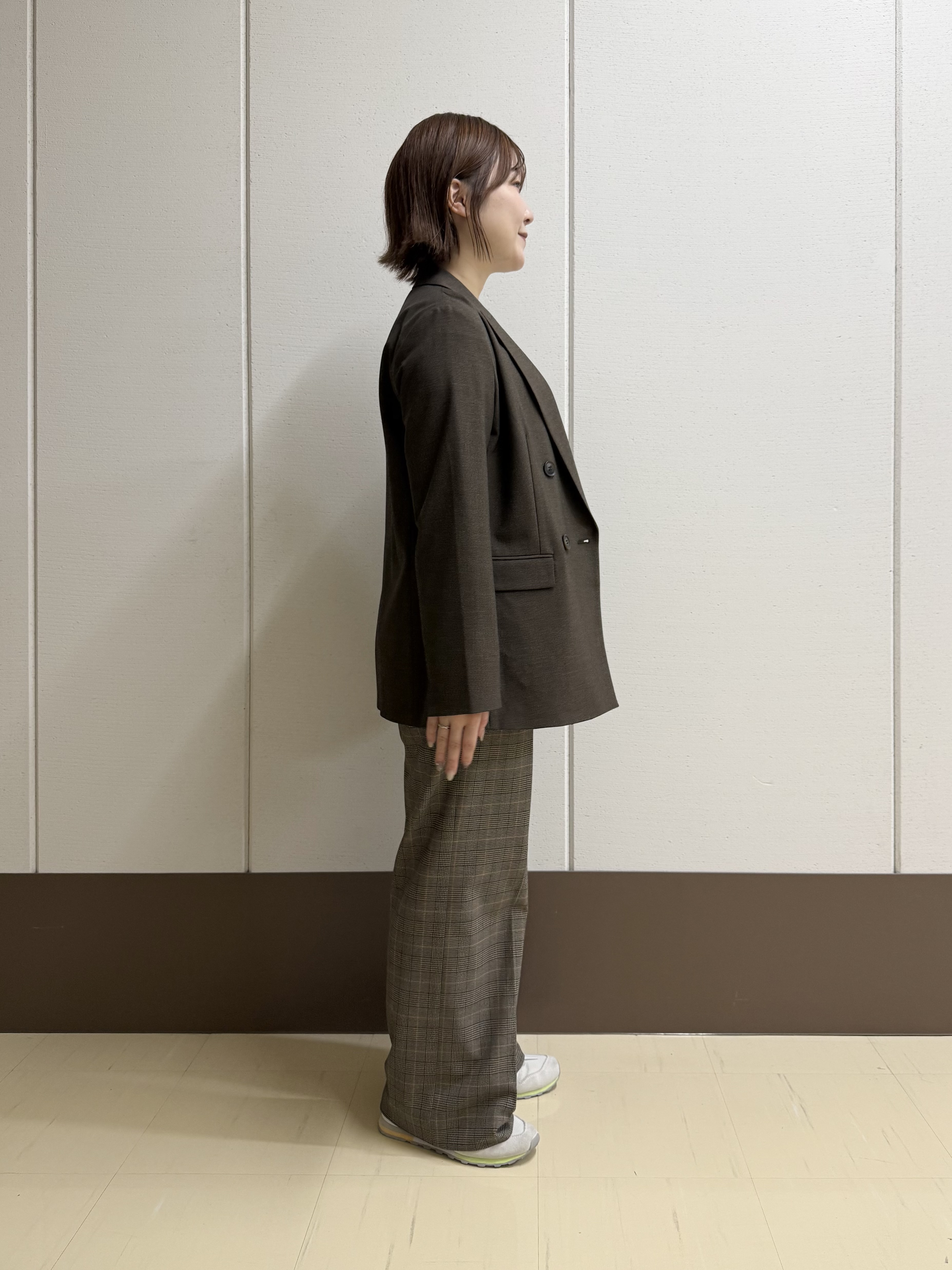 Rikoさんの「INDIVI｜【2点セット】5分袖ニット＆カーディガン きれいめアンサンブルニット」を使ったコーディネート