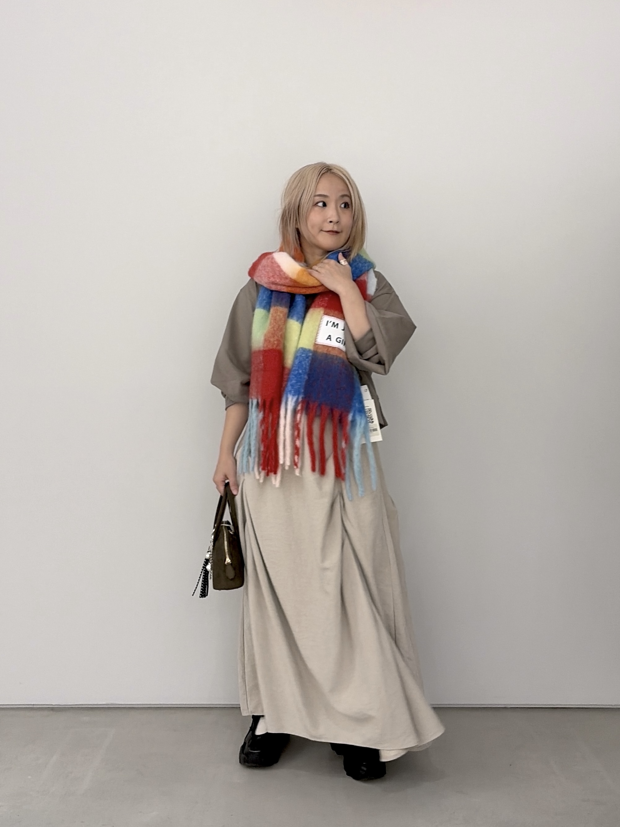 よねさんの「INDIVI｜ロングスリーブフォルムカットソー【洗える】」を使ったコーディネート