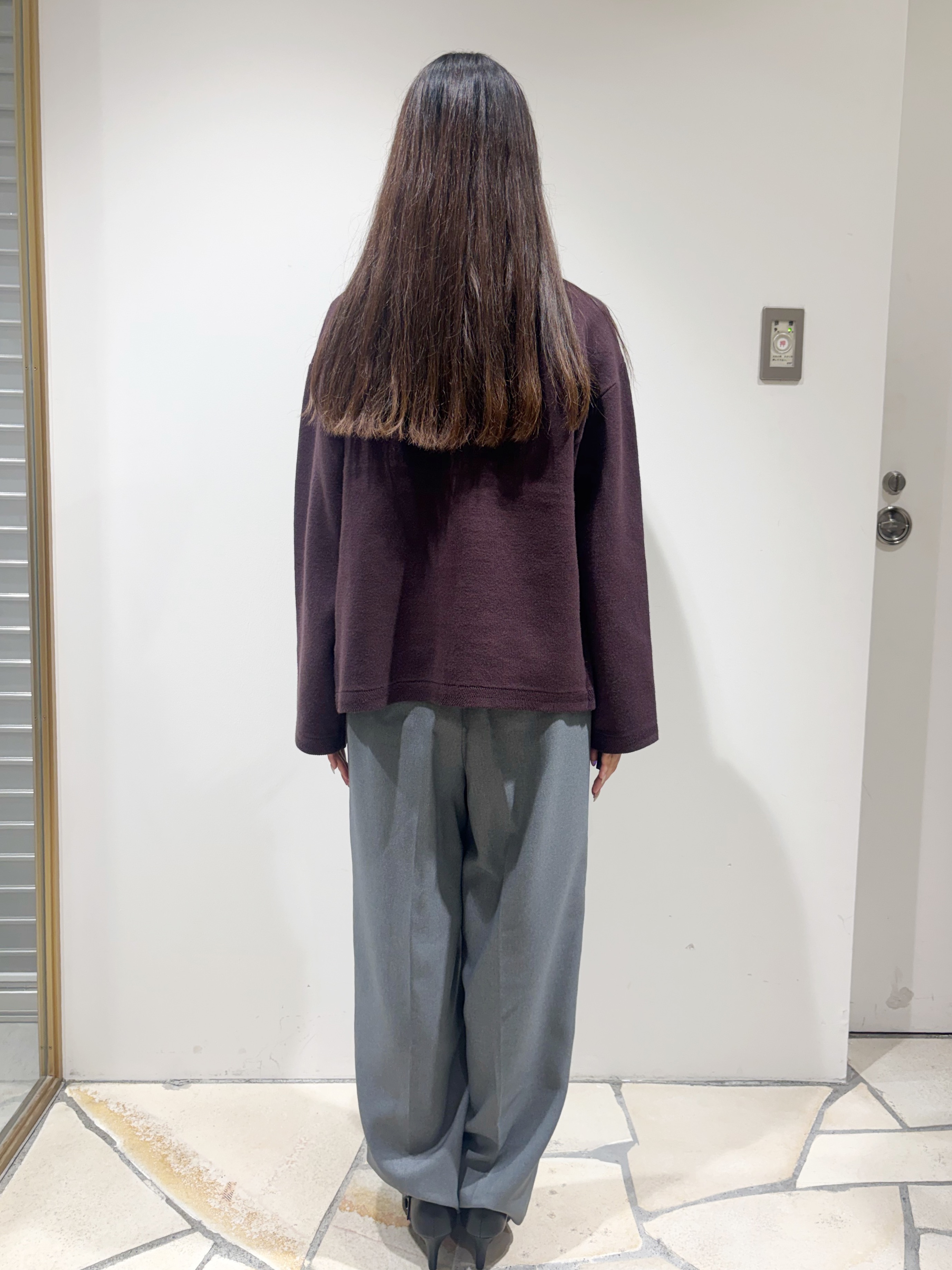 みあたんさんの「index｜【セットアップ可】ノーカラーミドルコーディガン《洗濯機OK》」を使ったコーディネート