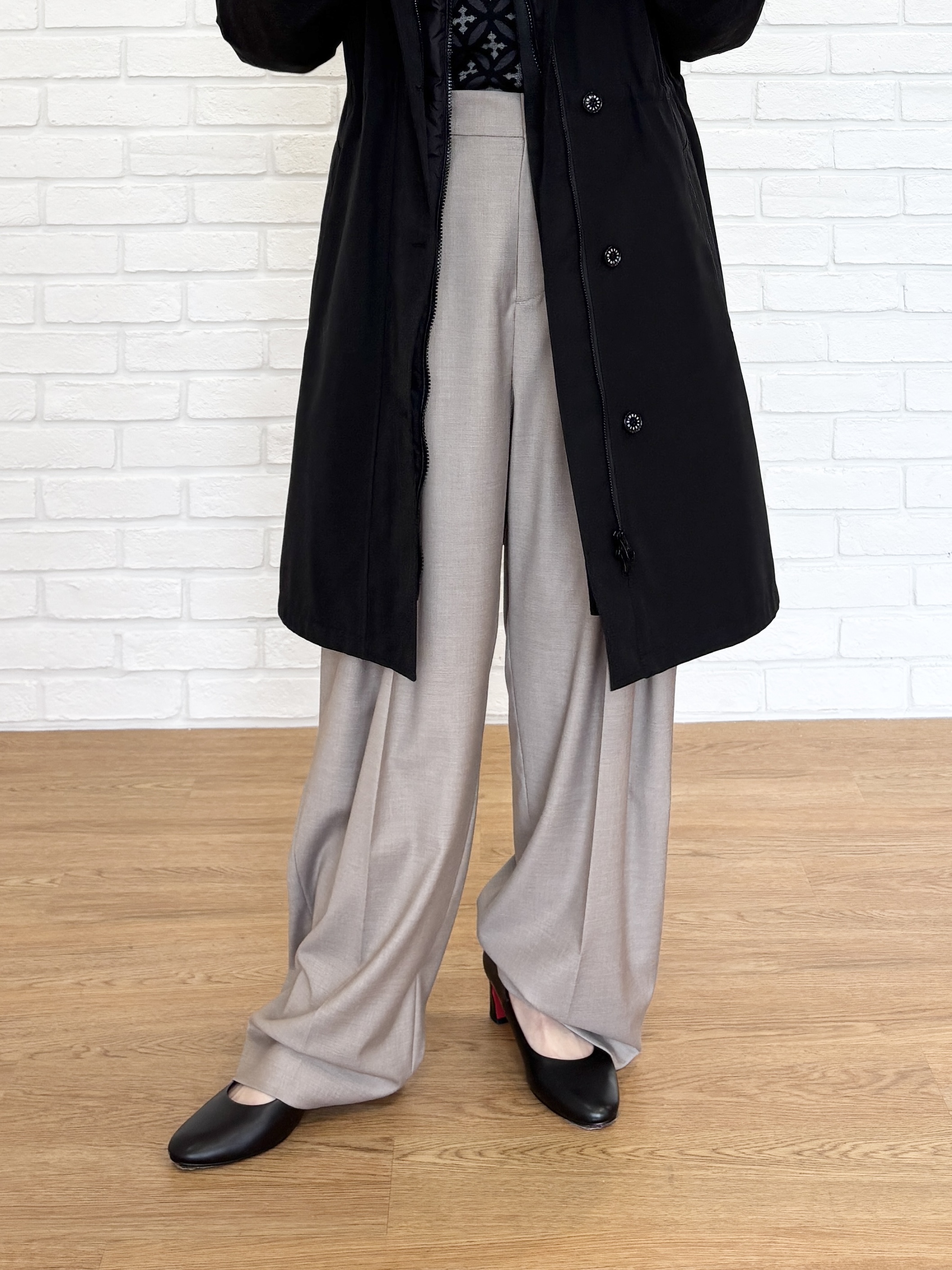 清水夏姫さんの「DRESSTERIOR｜3WAYダウンコート」を使ったコーディネート
