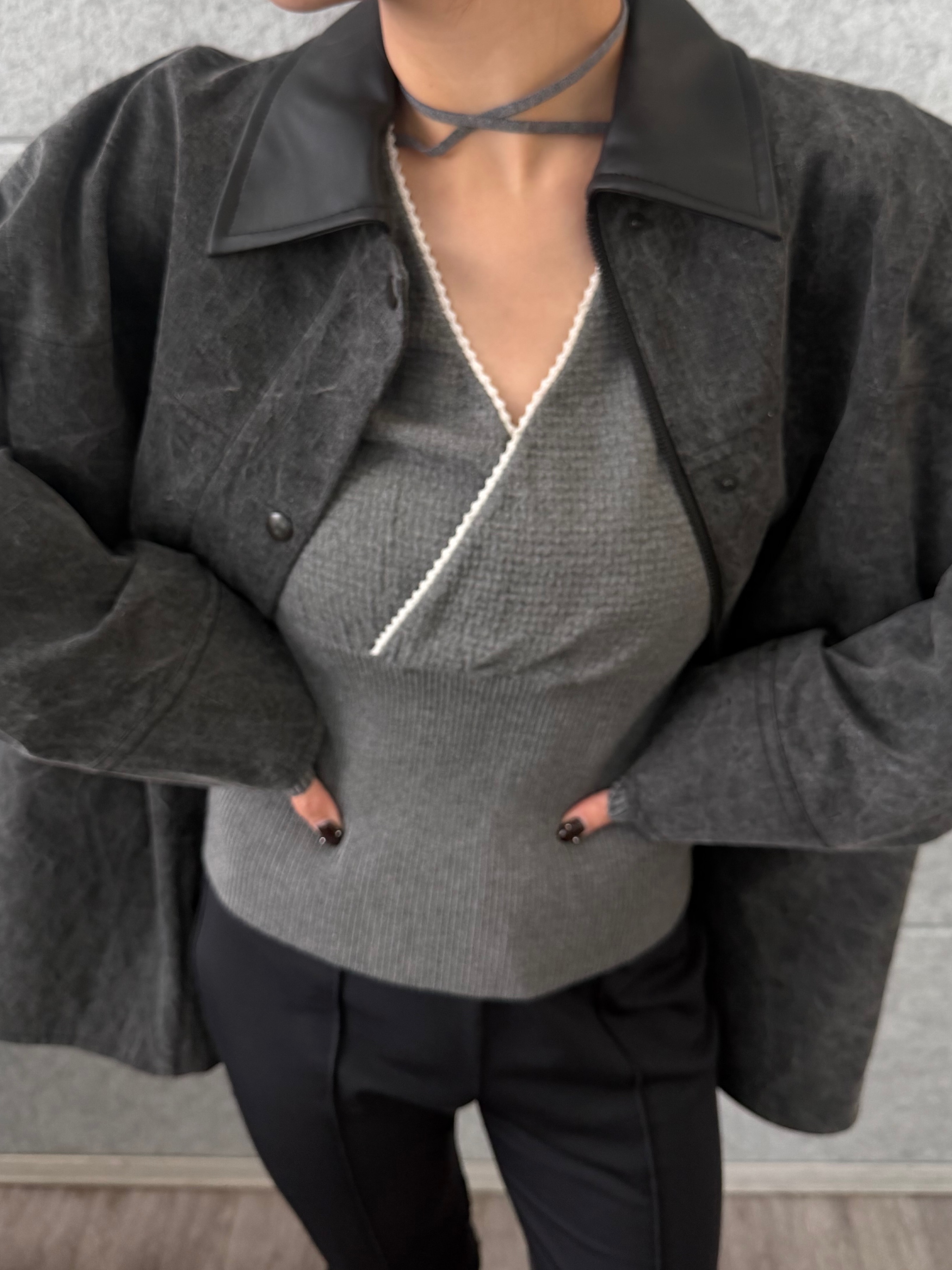 kanamiさんの「CODE A｜pigment denim coverall」を使ったコーディネート