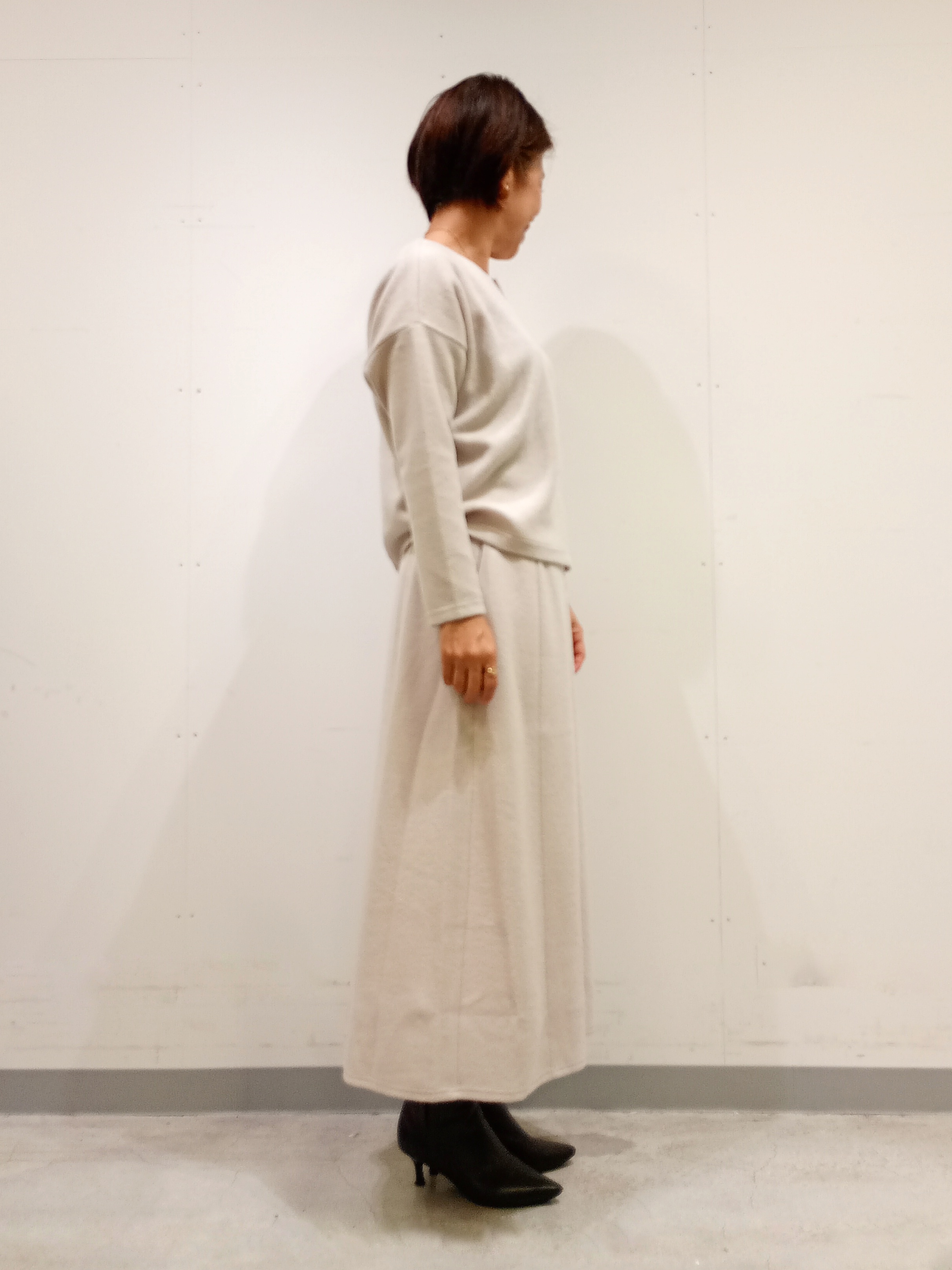 Kさんの「INDIVI｜【羽織るだけでお洒落】カールエコファー ジレ」を使ったコーディネート