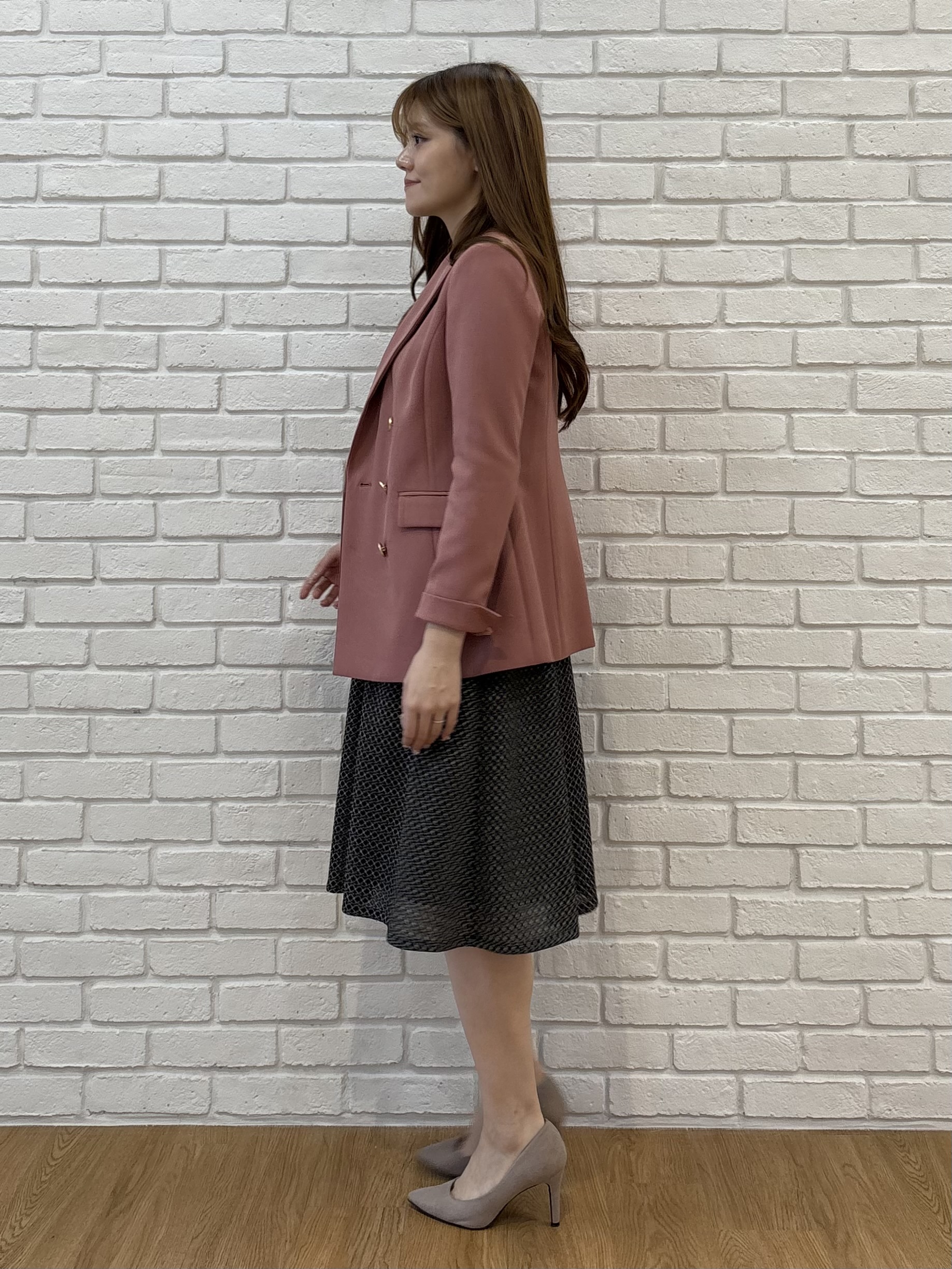 sayaさんの「COUP DE CHANCE｜ダブルジャケット」を使ったコーディネート