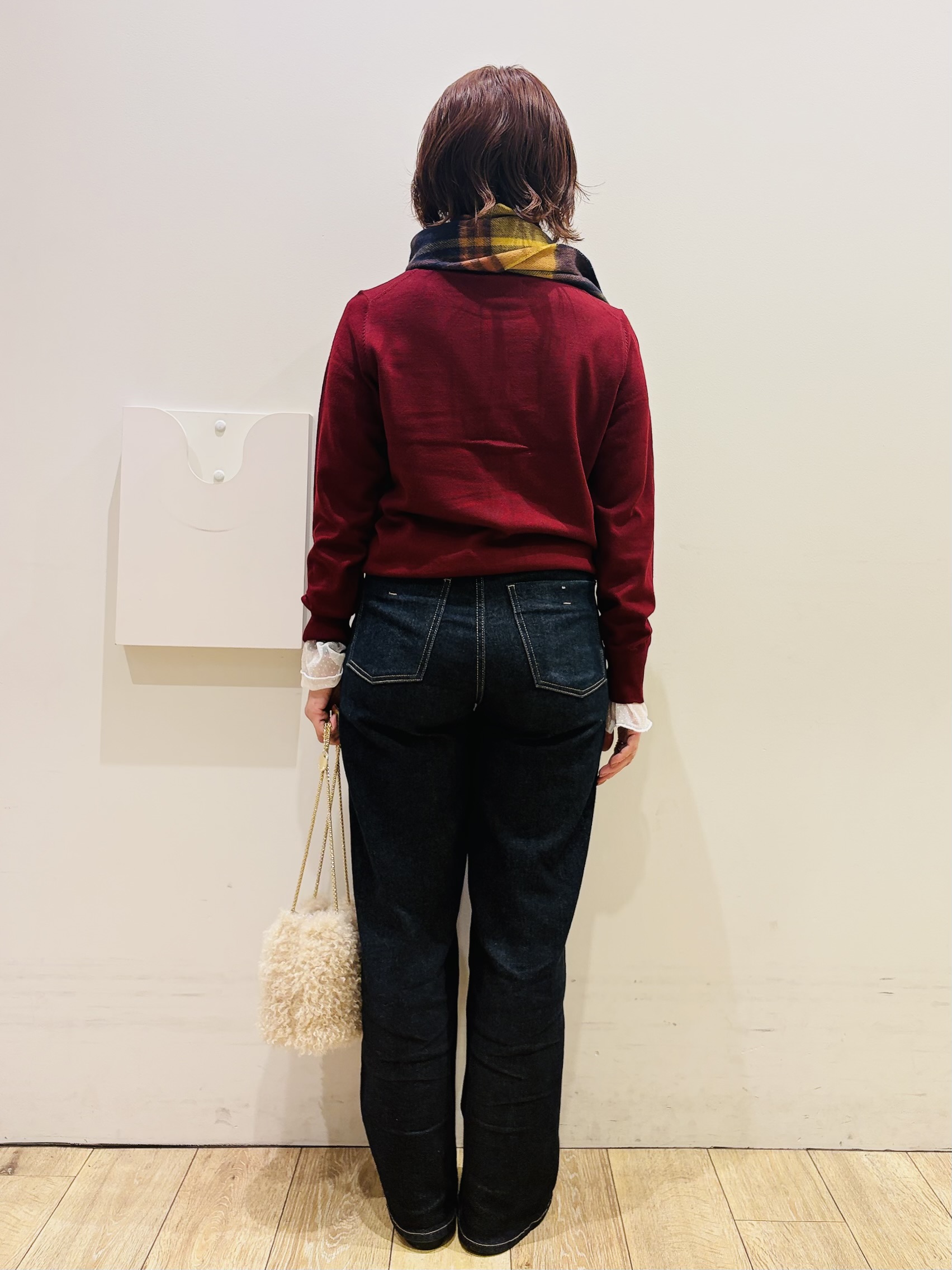YUKOさんの「index｜『THE』名品ニットカーディガン【洗濯機OK】」を使ったコーディネート