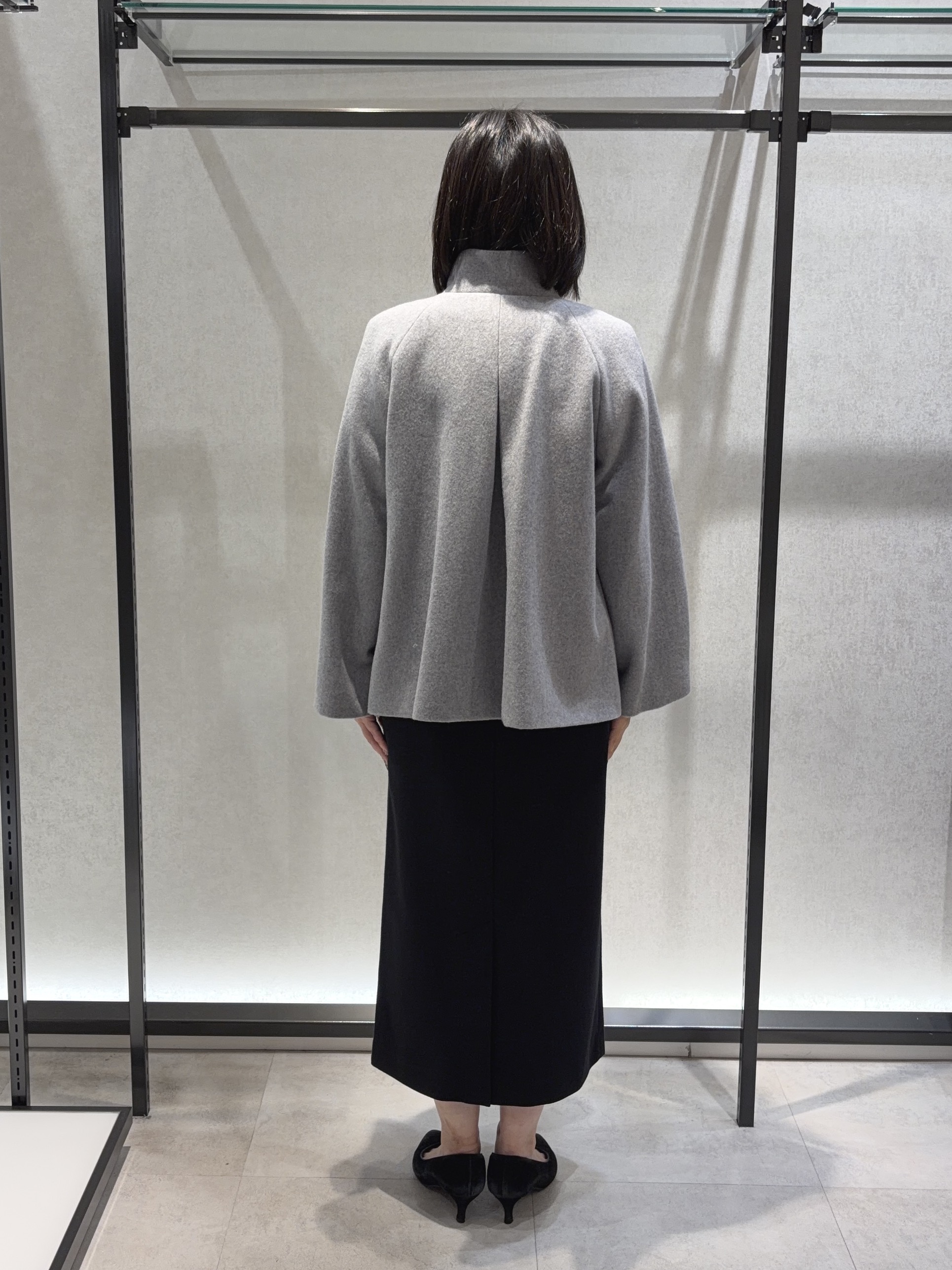 わたなべさんの「UNTITLED｜【軽アウター/ウール100】ウールショートコート」を使ったコーディネート