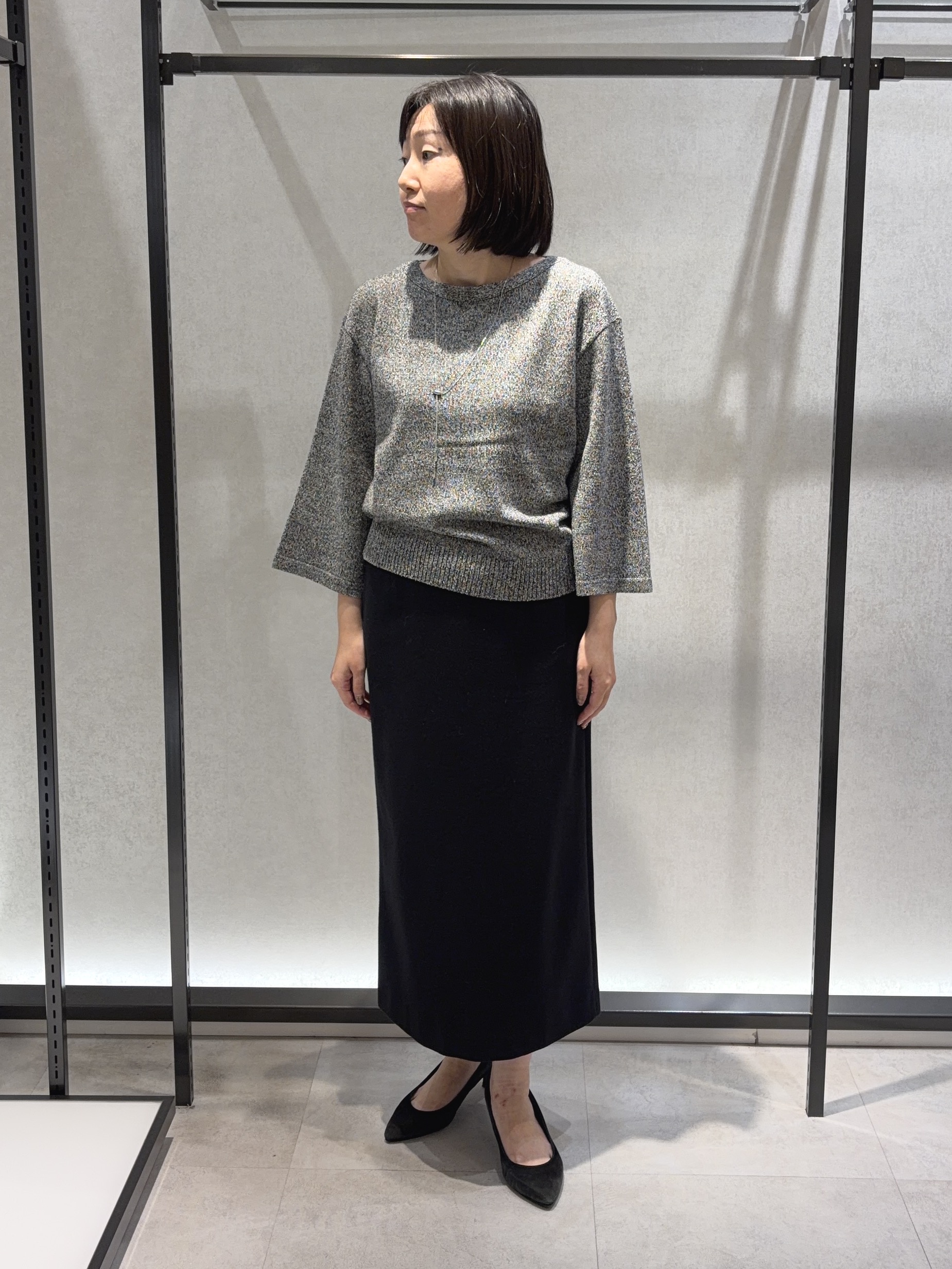 わたなべさんの「UNTITLED｜【軽アウター/ウール100】ウールショートコート」を使ったコーディネート