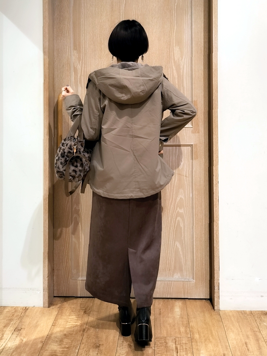 YUKIさんの「SHOO･LA･RUE｜【洗濯機可/撥水/マルチWAY】ファーライナー付き 毎日欲張りマンパ」を使ったコーディネート