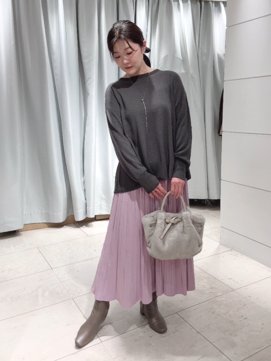 misaさんの「UNTITLED｜【軽アウター/中綿/秋冬コート】ショートブルゾン」を使ったコーディネート