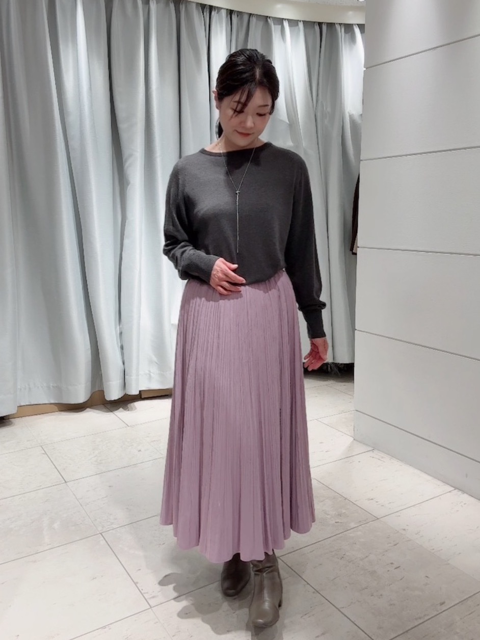 misaさんの「UNTITLED｜【軽アウター/中綿/秋冬コート】ショートブルゾン」を使ったコーディネート