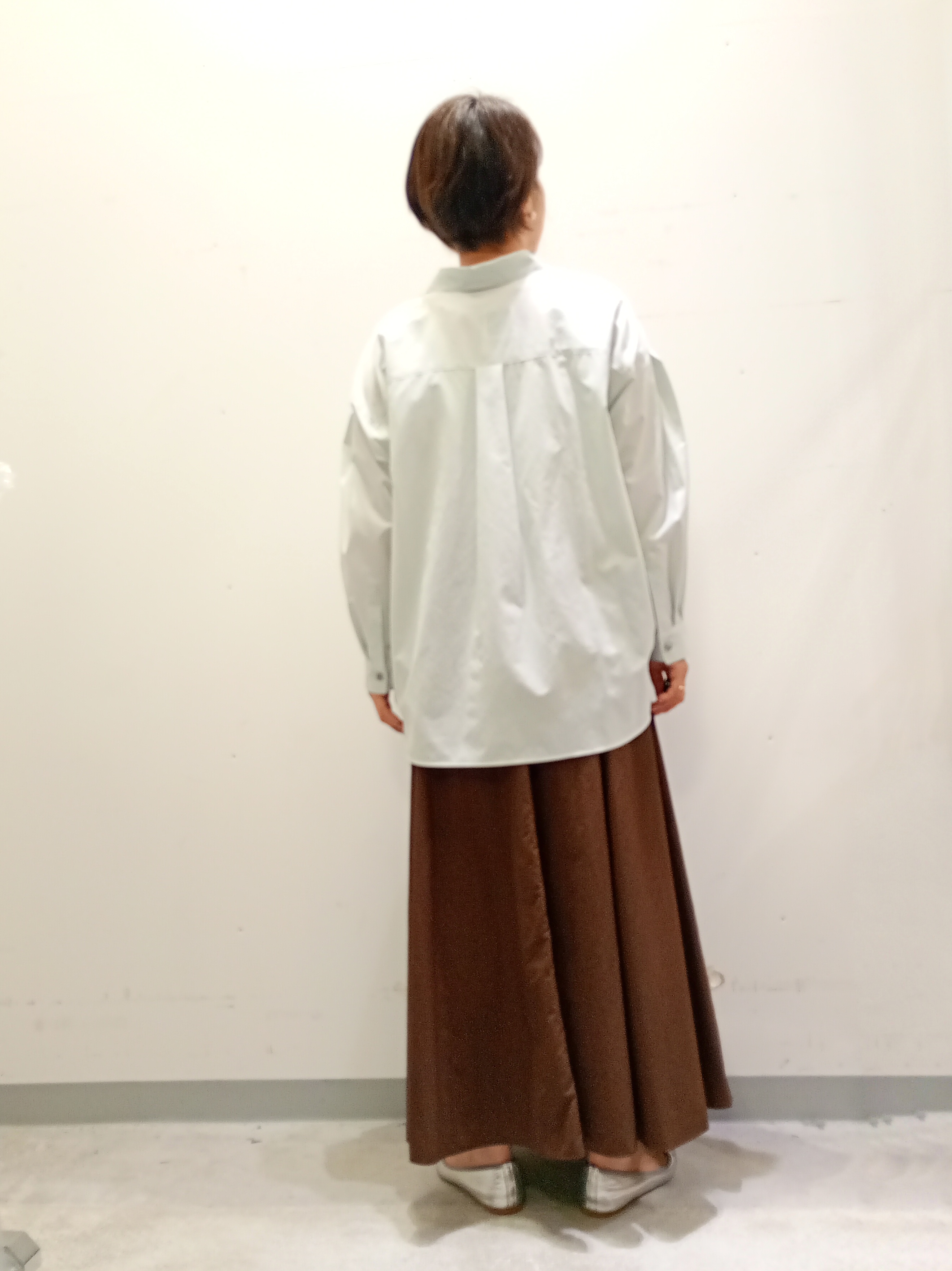 Kさんの「INDIVI｜【洗える／UVケア／ベルト付】サッカー素材シャツ」を使ったコーディネート