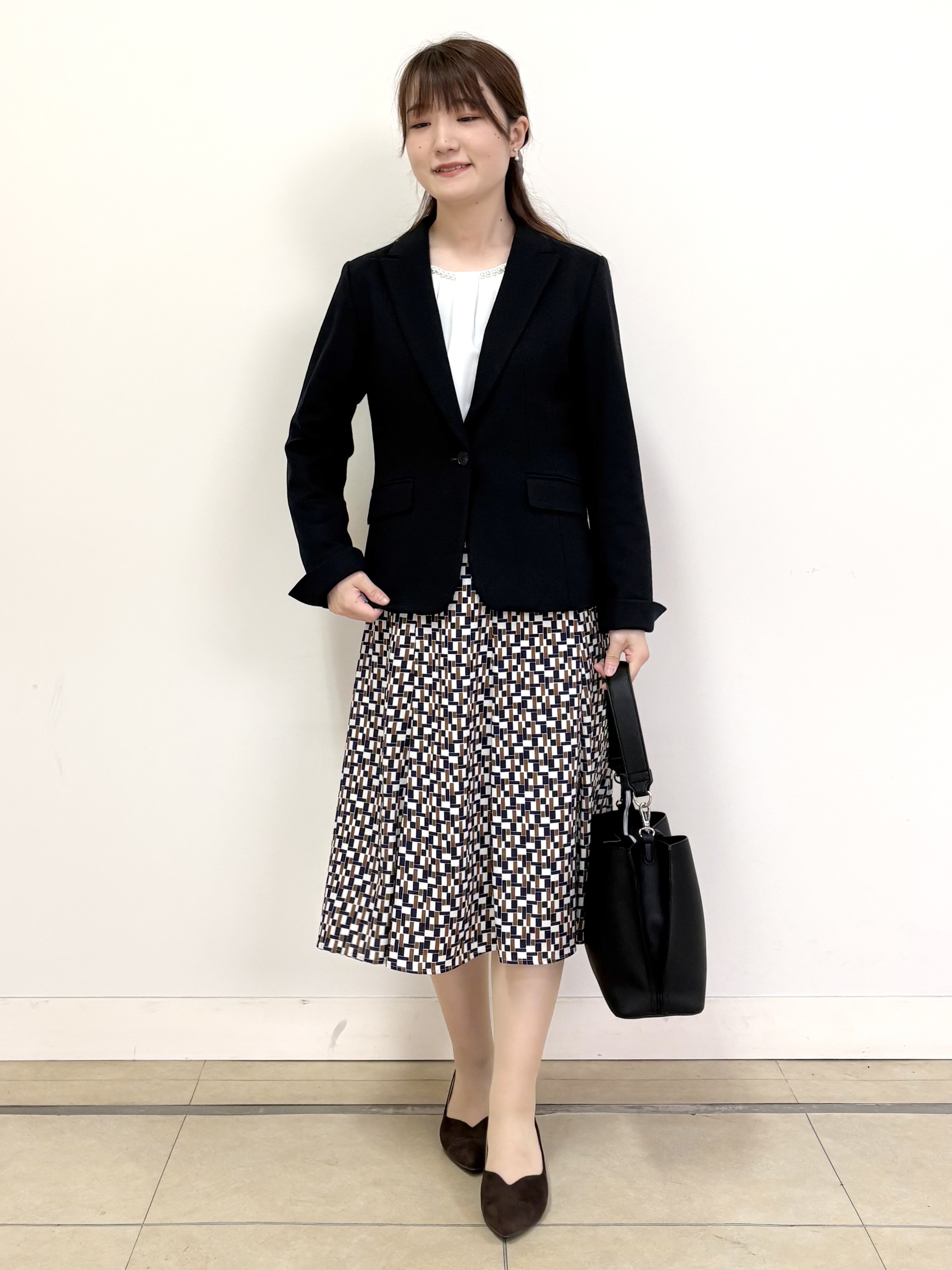 mikiさんの「Reflect｜【SS-4Lサイズ／セットアップ可】匠ジャケット／ベーシックテーラード」を使ったコーディネート