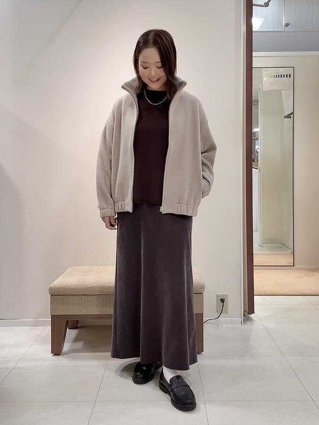 YUIさんの「UNTITLED｜【軽アウター/きれいめスポーティ】スタンドカラージップコート」を使ったコーディネート