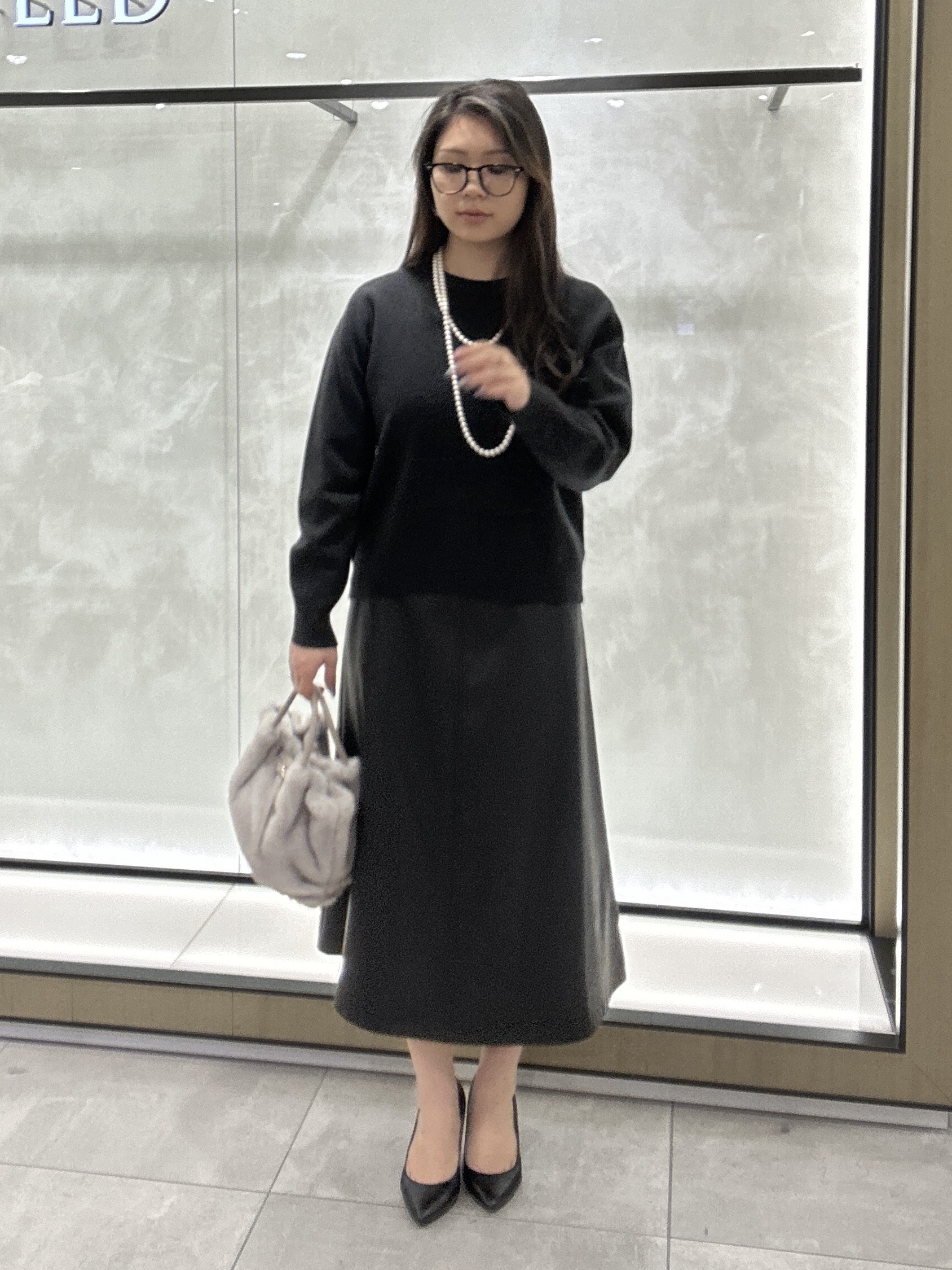 YURIさんの「UNTITLED｜【軽アウター/ウール100】ウールショートコート」を使ったコーディネート