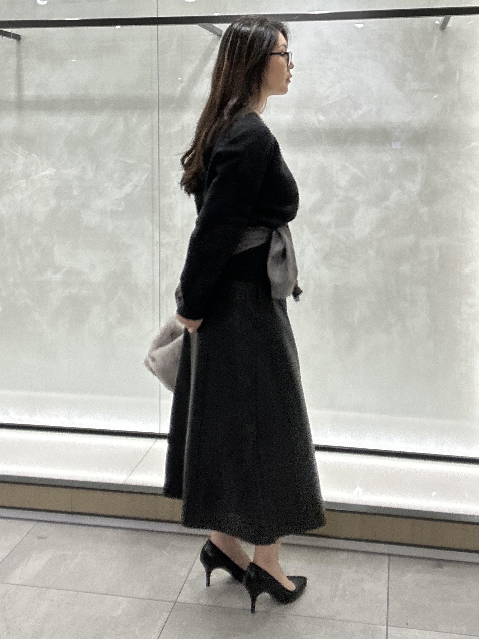 YURIさんの「UNTITLED｜フロントベルトフェイファーバッグ」を使ったコーディネート
