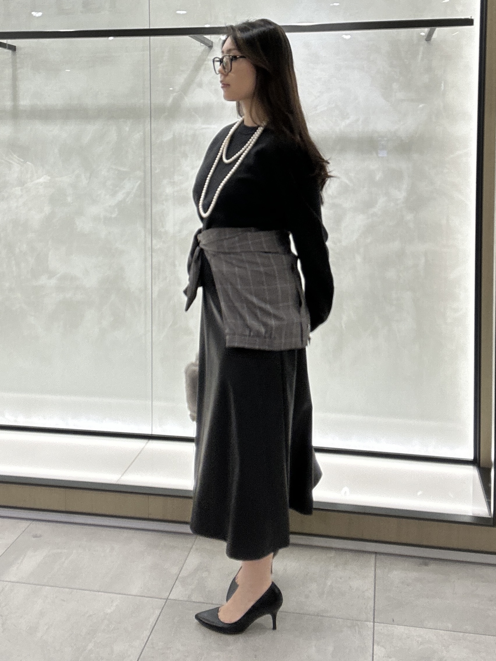 YURIさんの「UNTITLED｜フロントベルトフェイファーバッグ」を使ったコーディネート