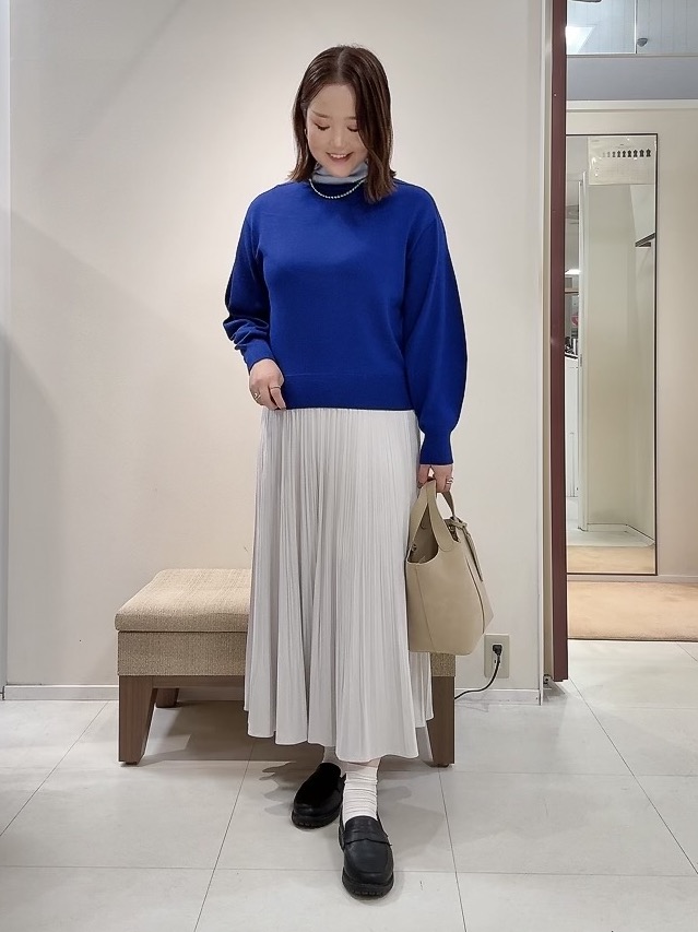 YUIさんの「UNTITLED｜【店頭人気！/8色展開】ボリュームスリーブニットプルオーバー」を使ったコーディネート