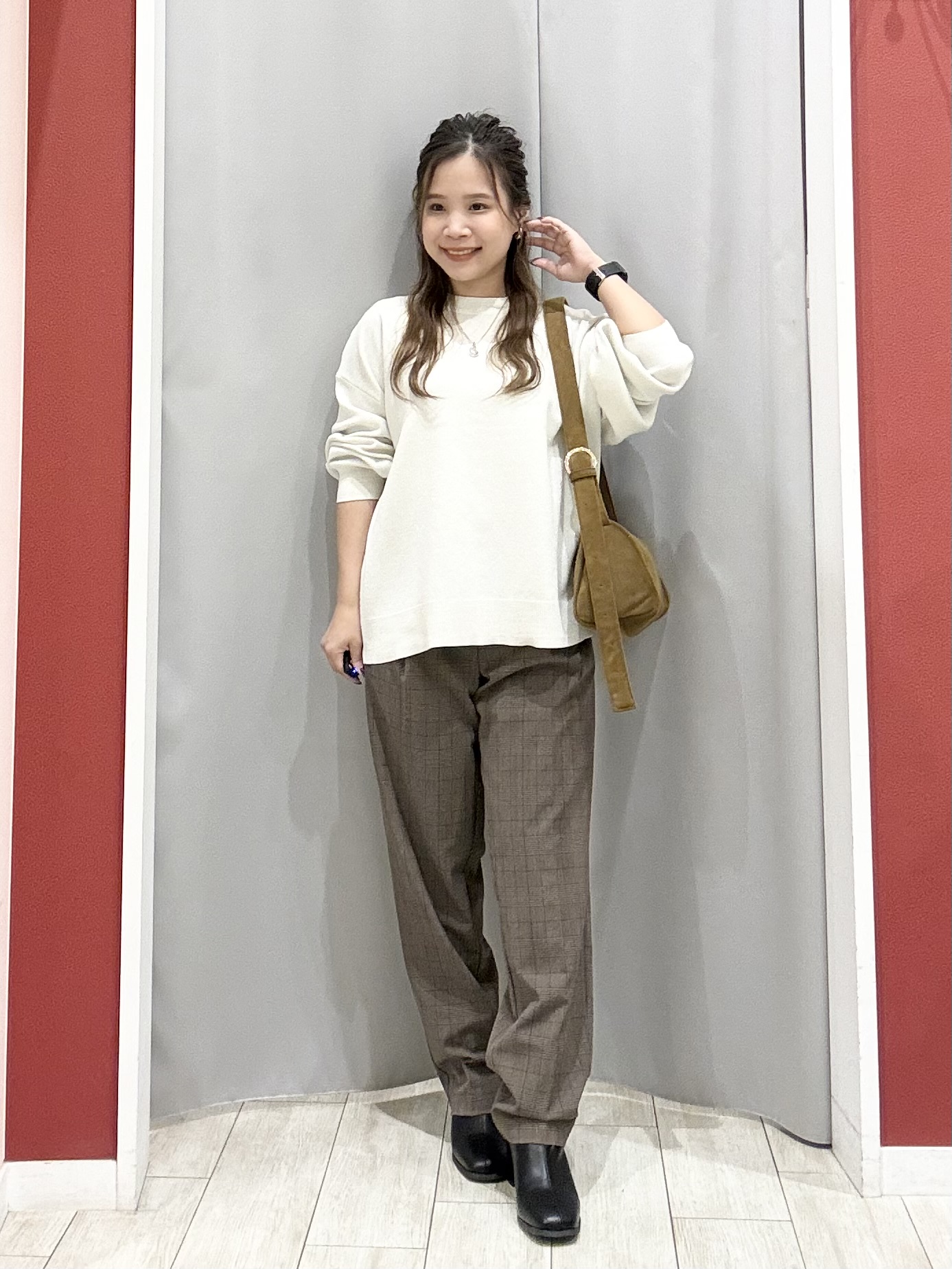 shioさんの「SHOO･LA･RUE｜ポケット付きトッパーカーディガン」を使ったコーディネート