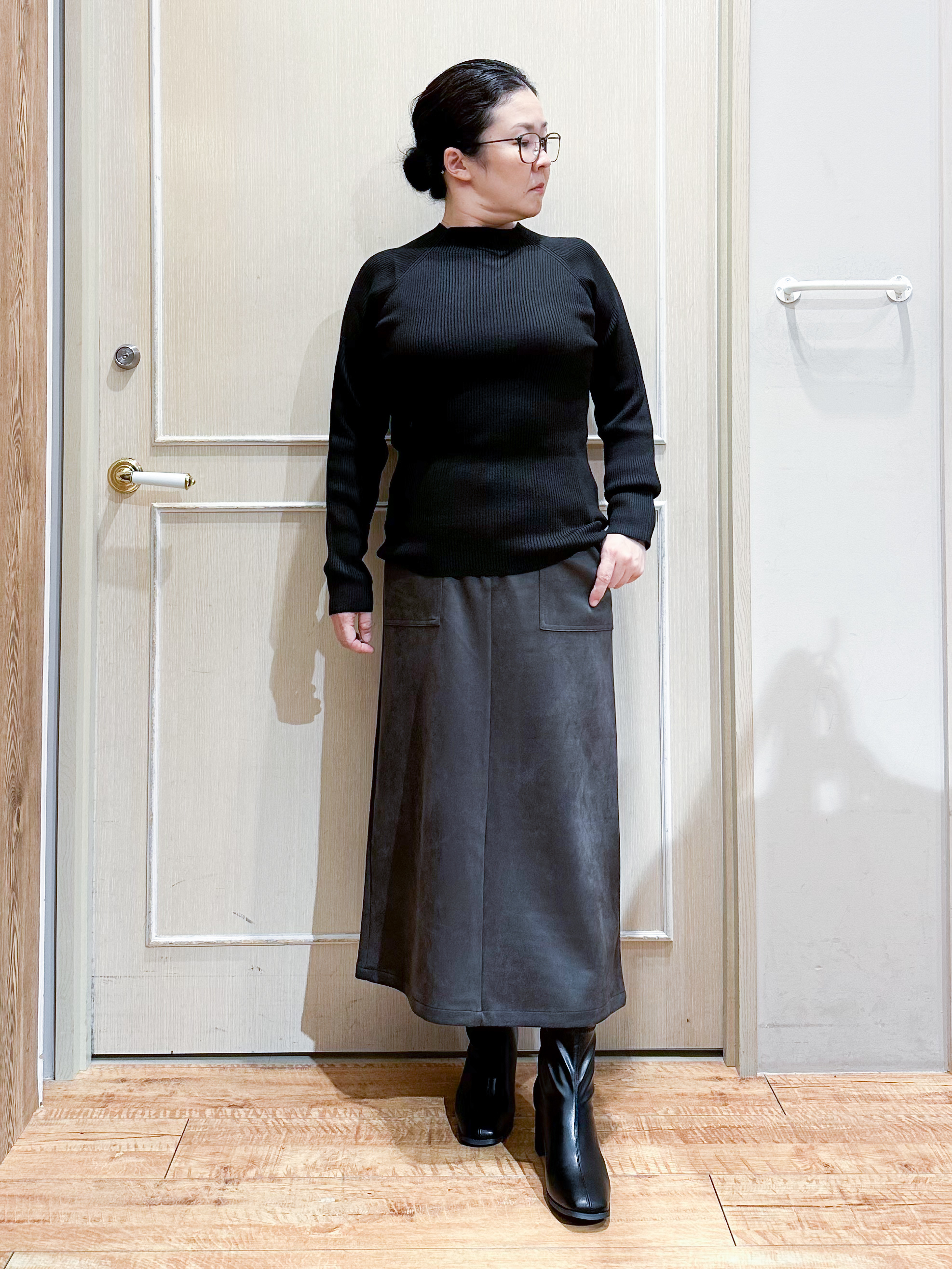 umeさんの「SHOO･LA･RUE｜【洗濯機可/撥水/マルチWAY】ファーライナー付き 毎日欲張りマンパ」を使ったコーディネート