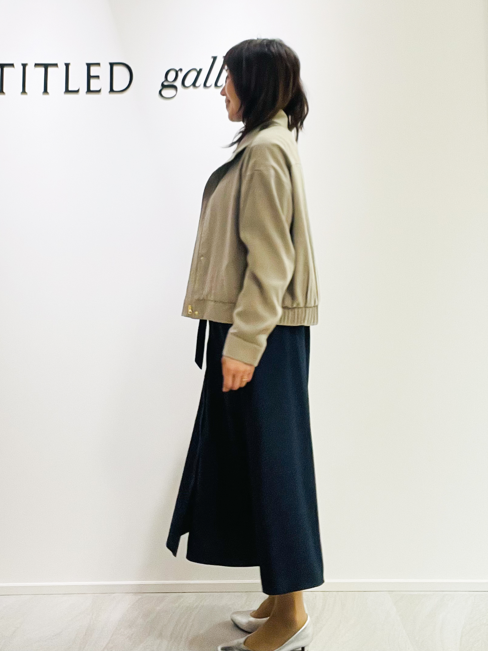 めいさんの「UNTITLED｜【セットアップ可/秋ジャケット】スエードライクブルゾン」を使ったコーディネート