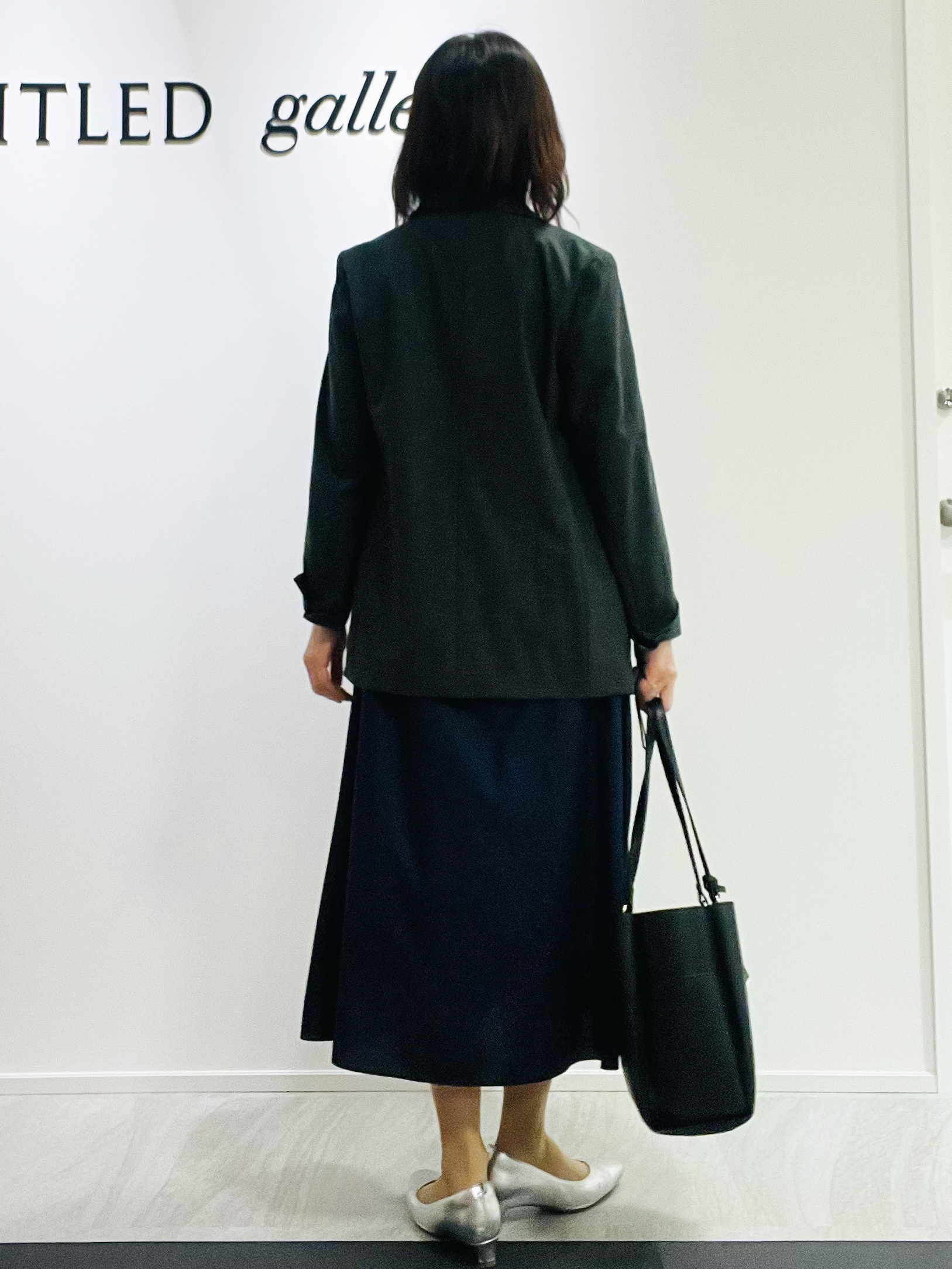めいさんの「UNTITLED｜【セットアップ可/秋羽織り/お仕事スーツ】ウールブレンドダブルジャケット」を使ったコーディネート