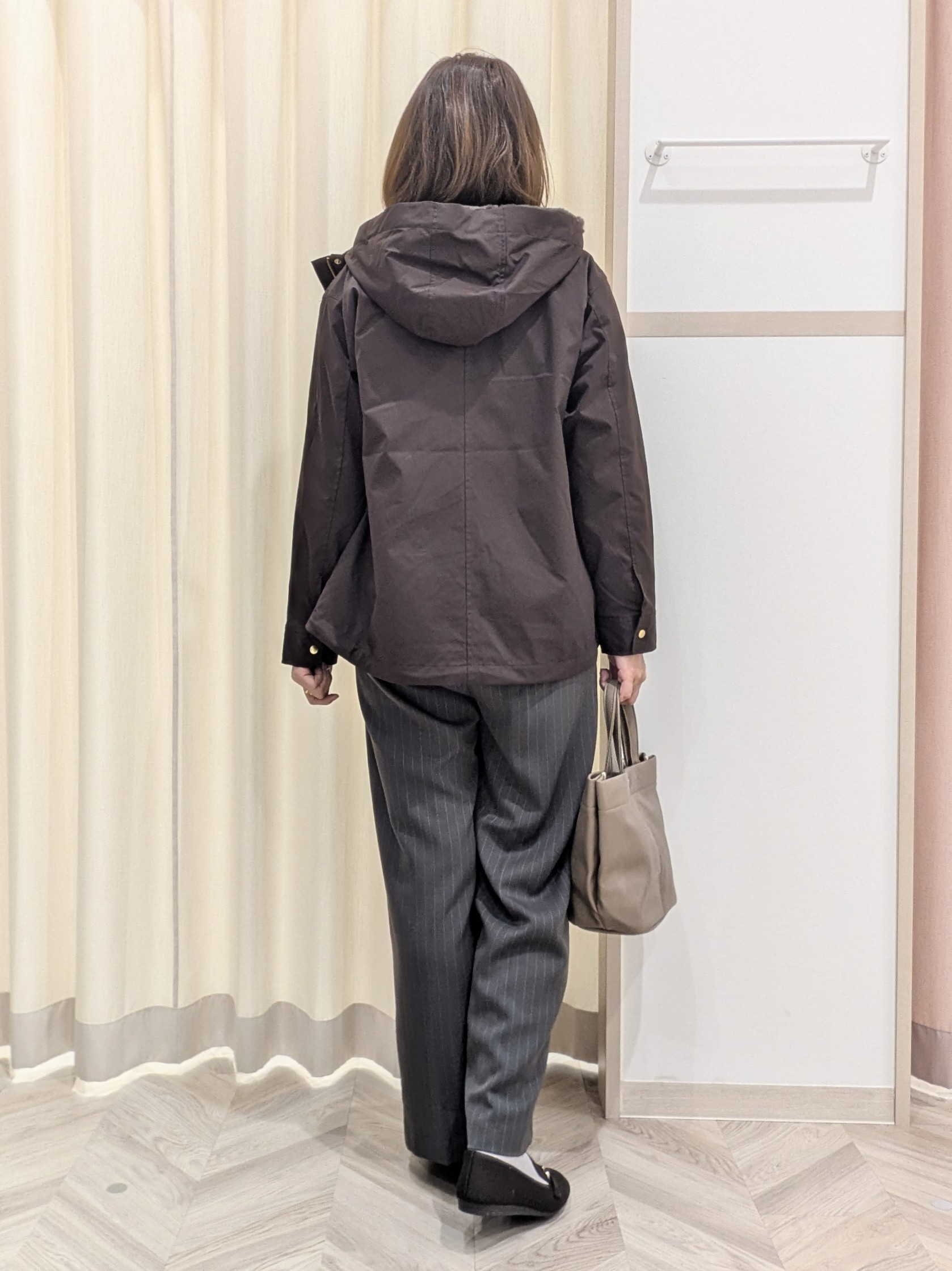 miyuさんの「SHOO･LA･RUE｜【洗濯機可/撥水/マルチWAY】ファーライナー付き 毎日欲張りマンパ」を使ったコーディネート