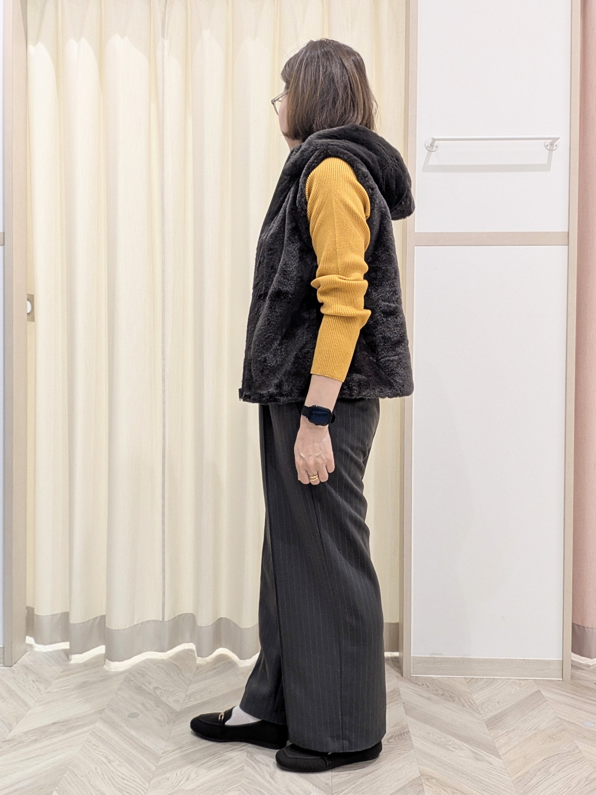 miyuさんの「SHOO･LA･RUE｜【洗濯機可/撥水/マルチWAY】ファーライナー付き 毎日欲張りマンパ」を使ったコーディネート