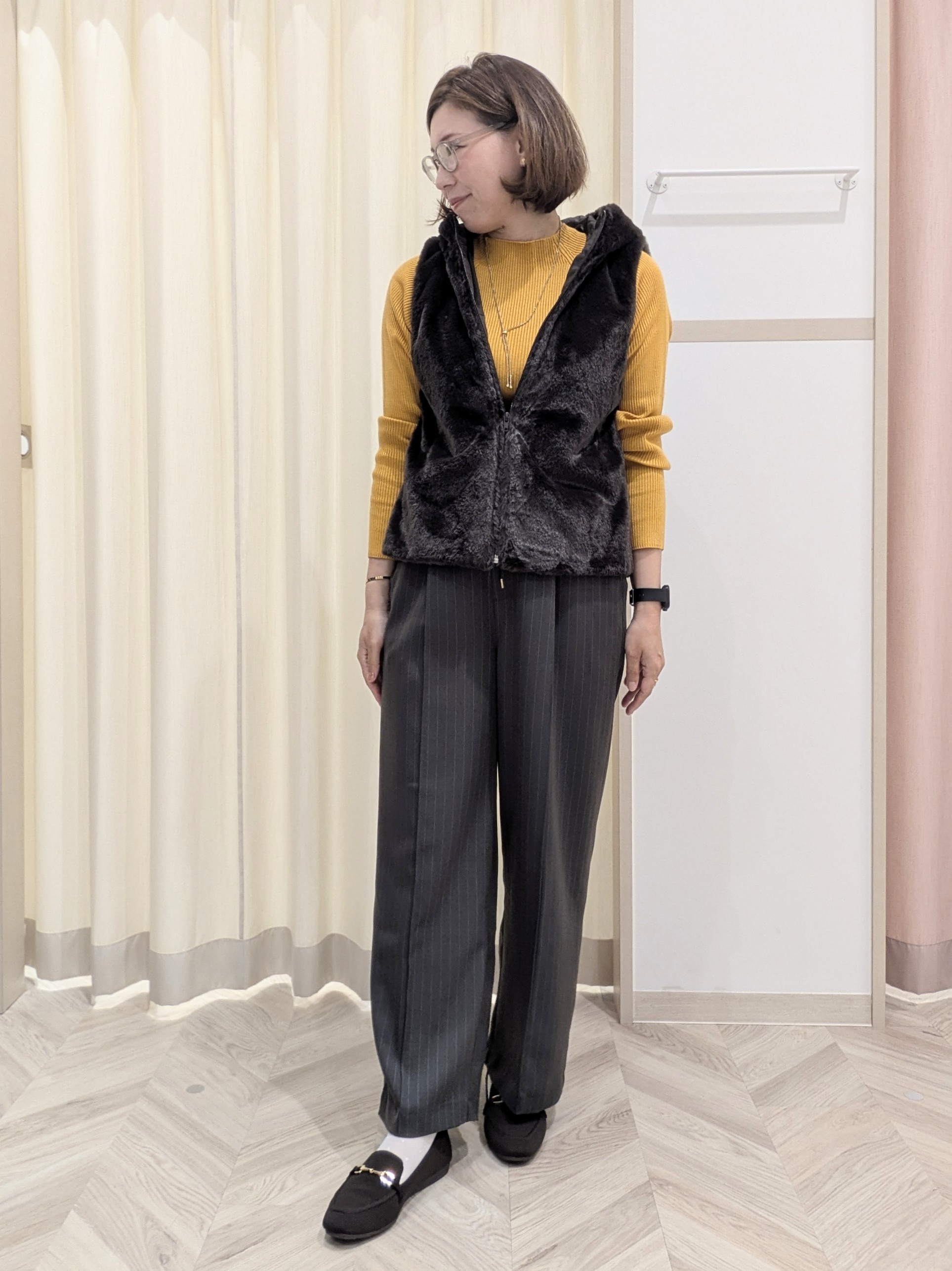 miyuさんの「SHOO･LA･RUE｜【洗濯機可/撥水/マルチWAY】ファーライナー付き 毎日欲張りマンパ」を使ったコーディネート