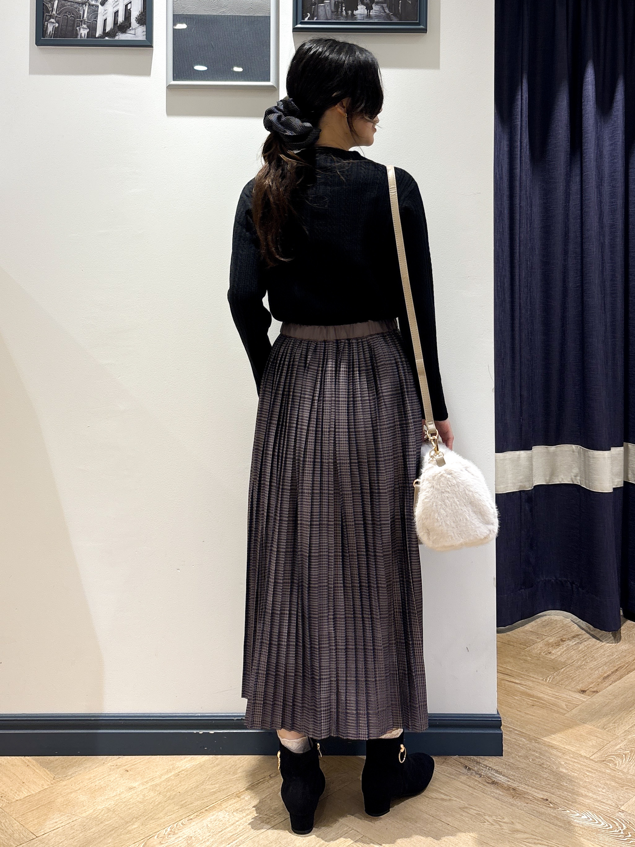 ayakaさんの「grove｜【毛玉軽減】ミニケーブルニット」を使ったコーディネート
