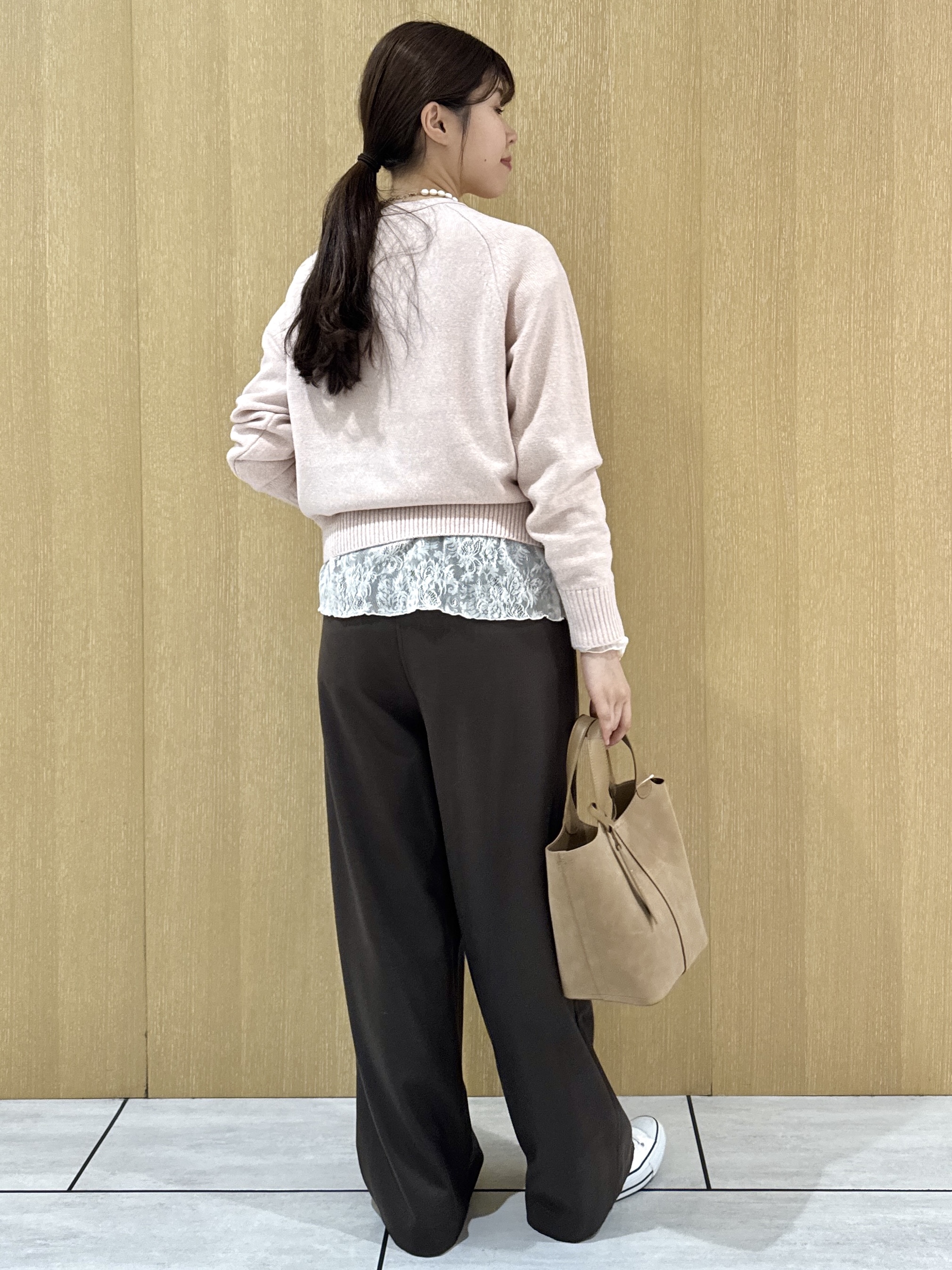 nanaさんの「UNTITLED｜【店頭人気！】杢調ジップカーディガン」を使ったコーディネート