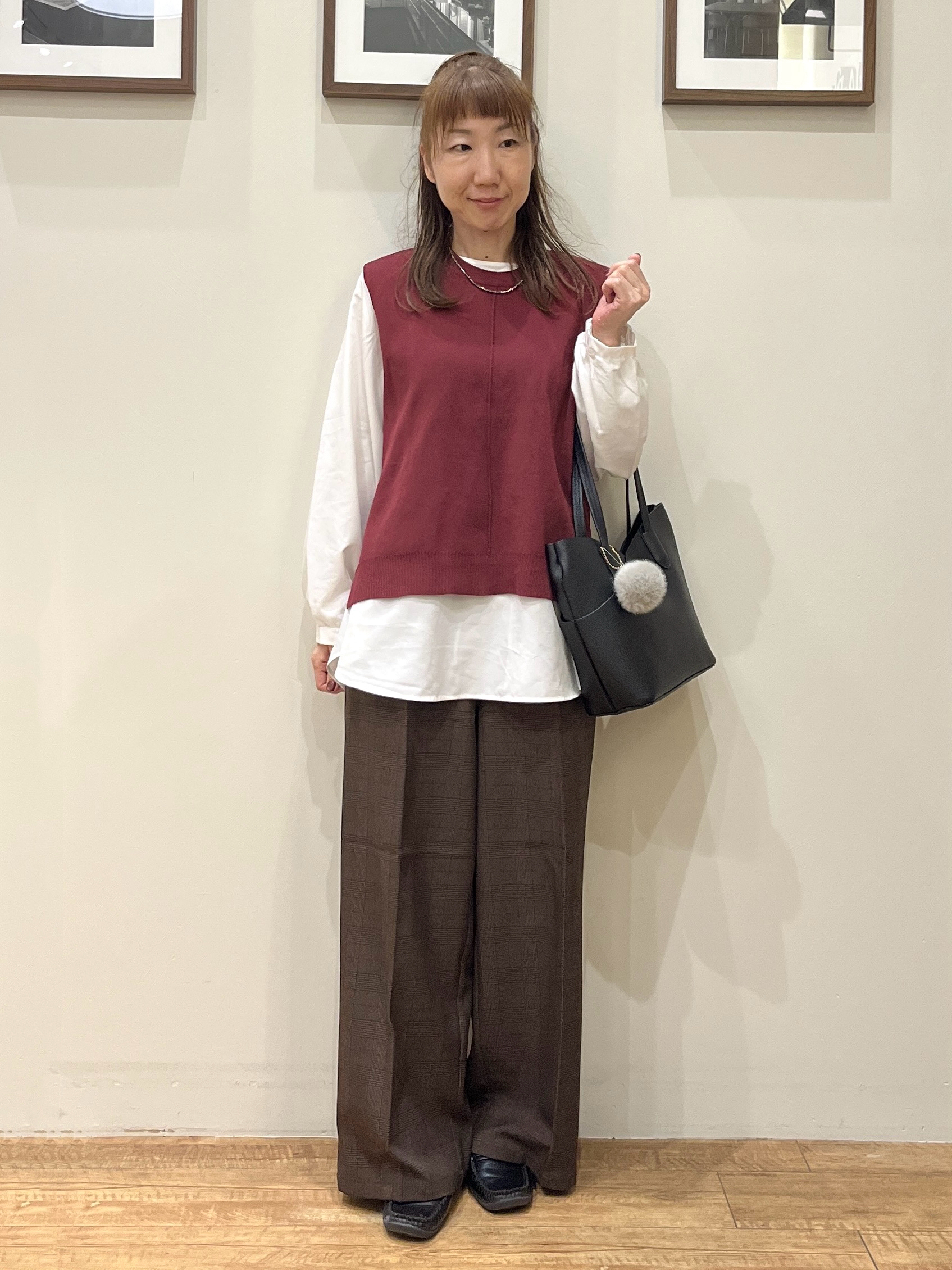 まつみさんの「SHOO･LA･RUE｜【洗濯機可/撥水/マルチWAY】ファーライナー付き 毎日欲張りマンパ」を使ったコーディネート
