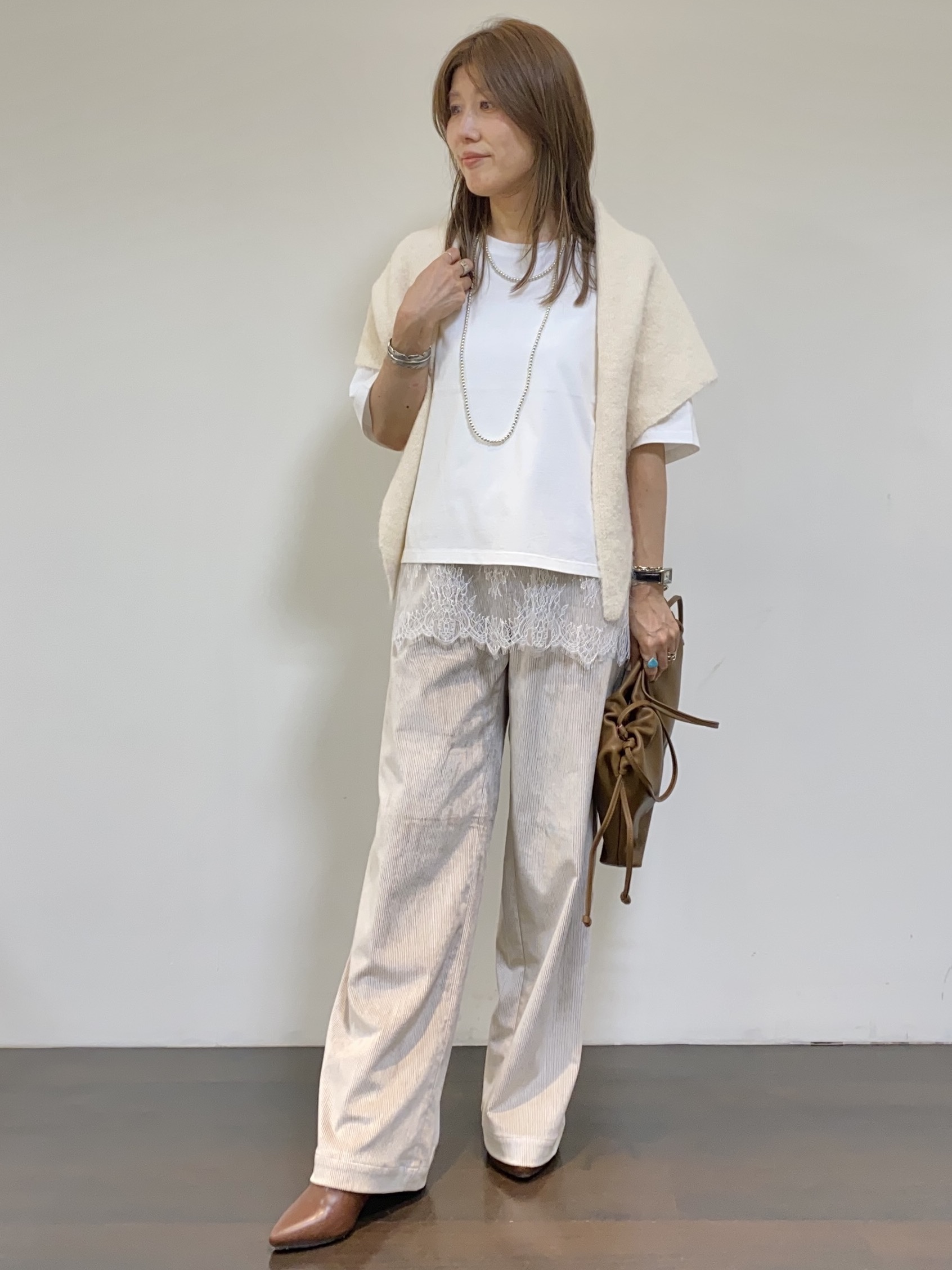 tomoさんの「UNTITLED｜【Healthy DENIM】別注Bran／デニムジャケット」を使ったコーディネート