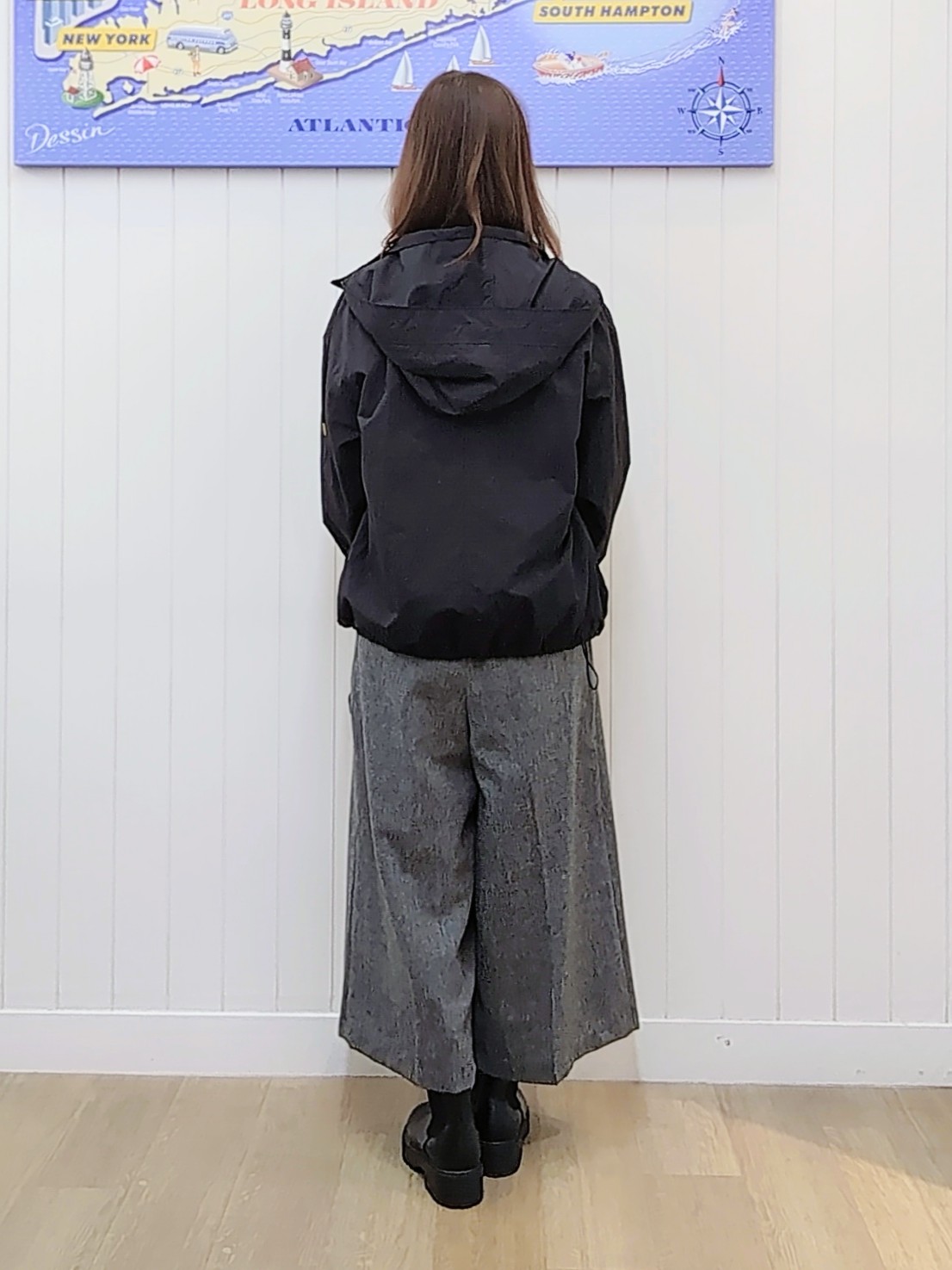 itoさんの「Dessin｜【撥水/2WAY/洗える】フード取り外し可能 撥水ナイロンマンパ」を使ったコーディネート