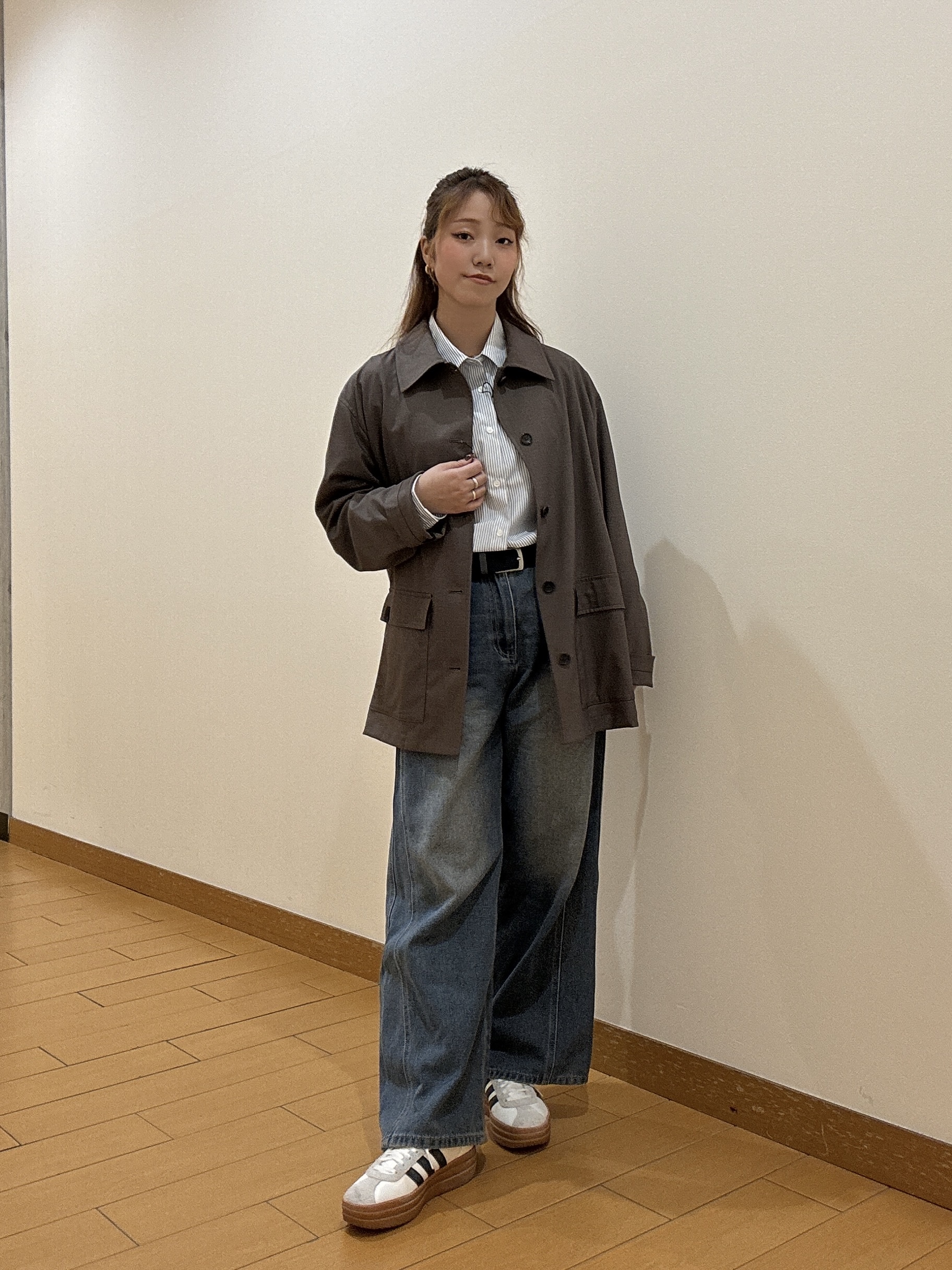 ヒナさんの「TAKEO KIKUCHI｜ストレッチカバーオールジャケット」を使ったコーディネート